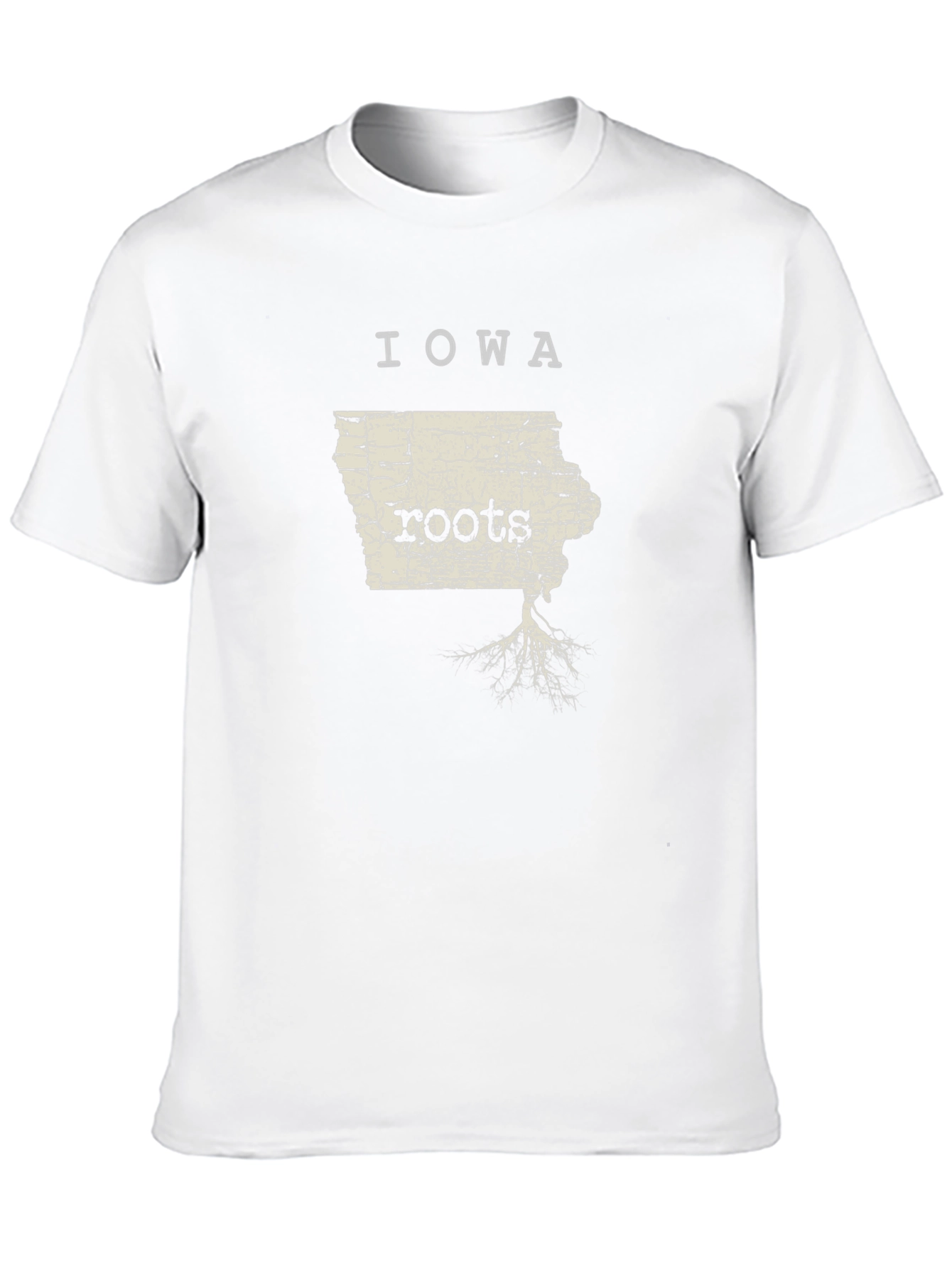 Iowa Roots Black Graphic T-Shirt