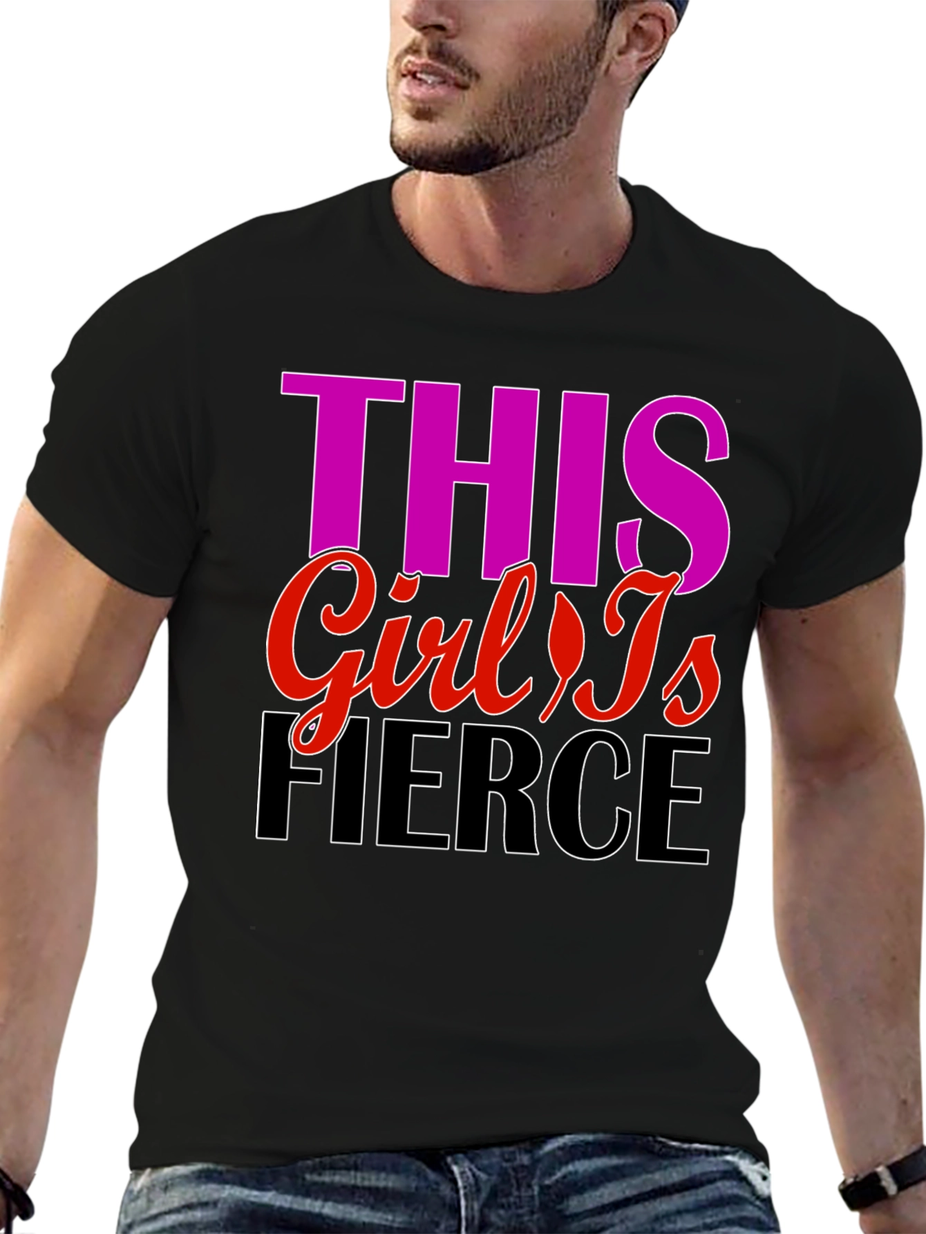Fierce Girl T-Shirt - Bold Statement Tee