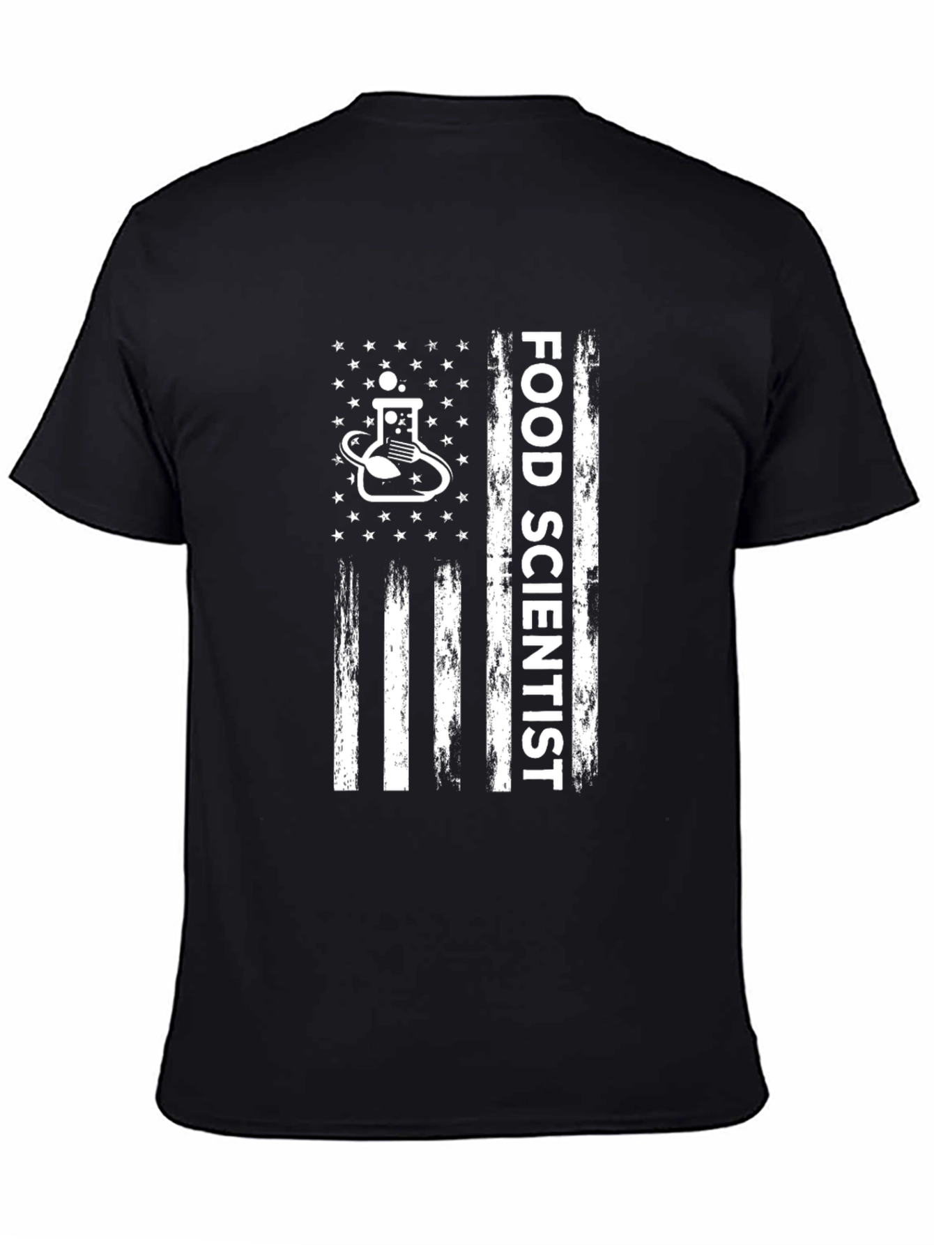 Food Scientist American Flag T-Shirt