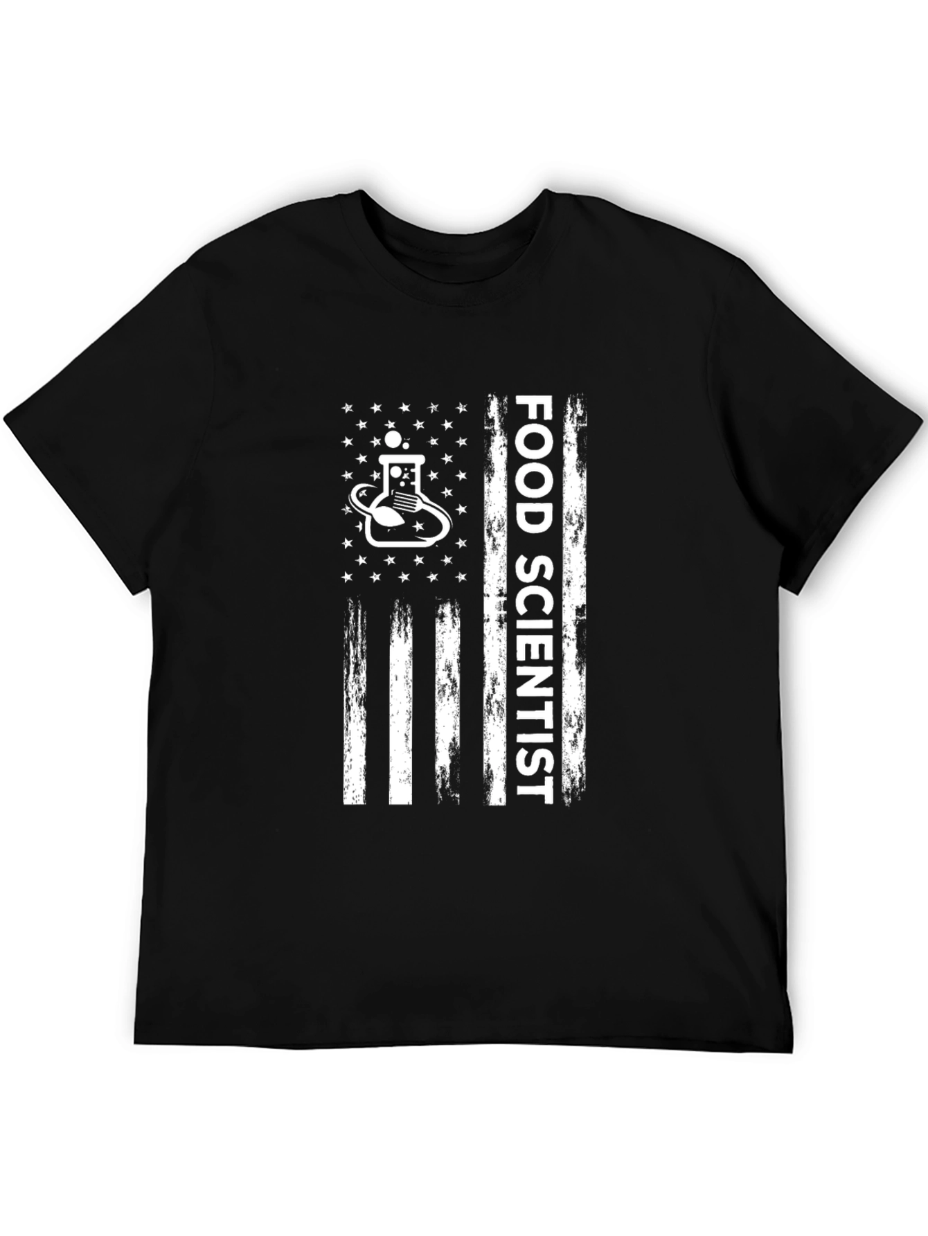 Food Scientist American Flag T-Shirt