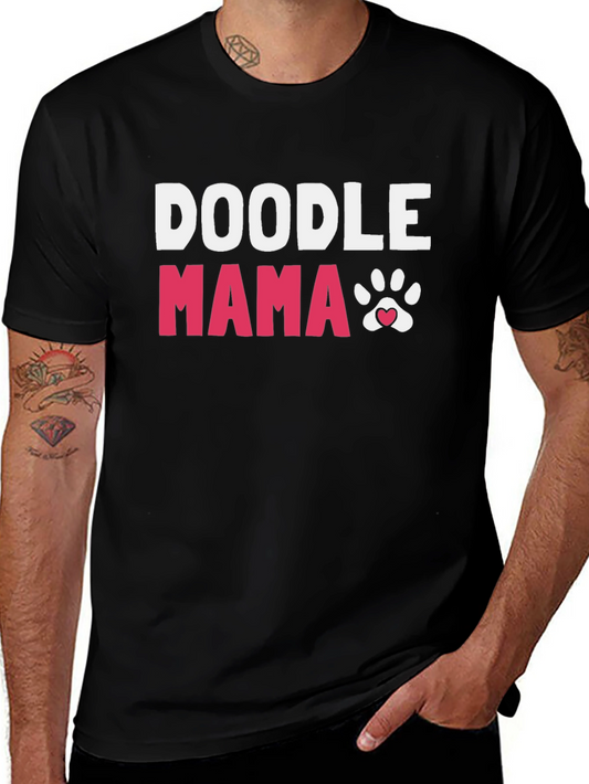 Doodle Mama Paw Print T-Shirt