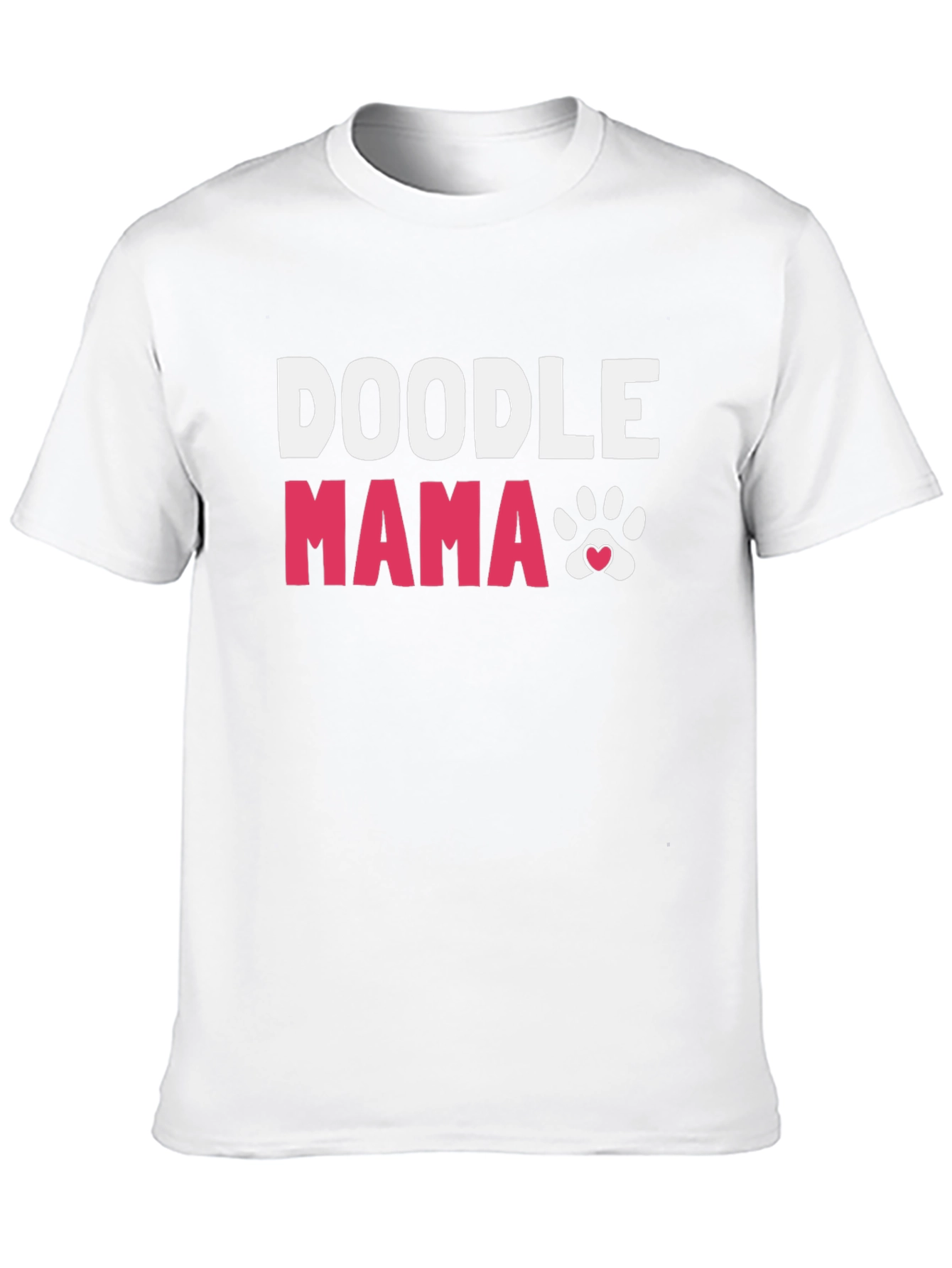 Doodle Mama Paw Print T-Shirt