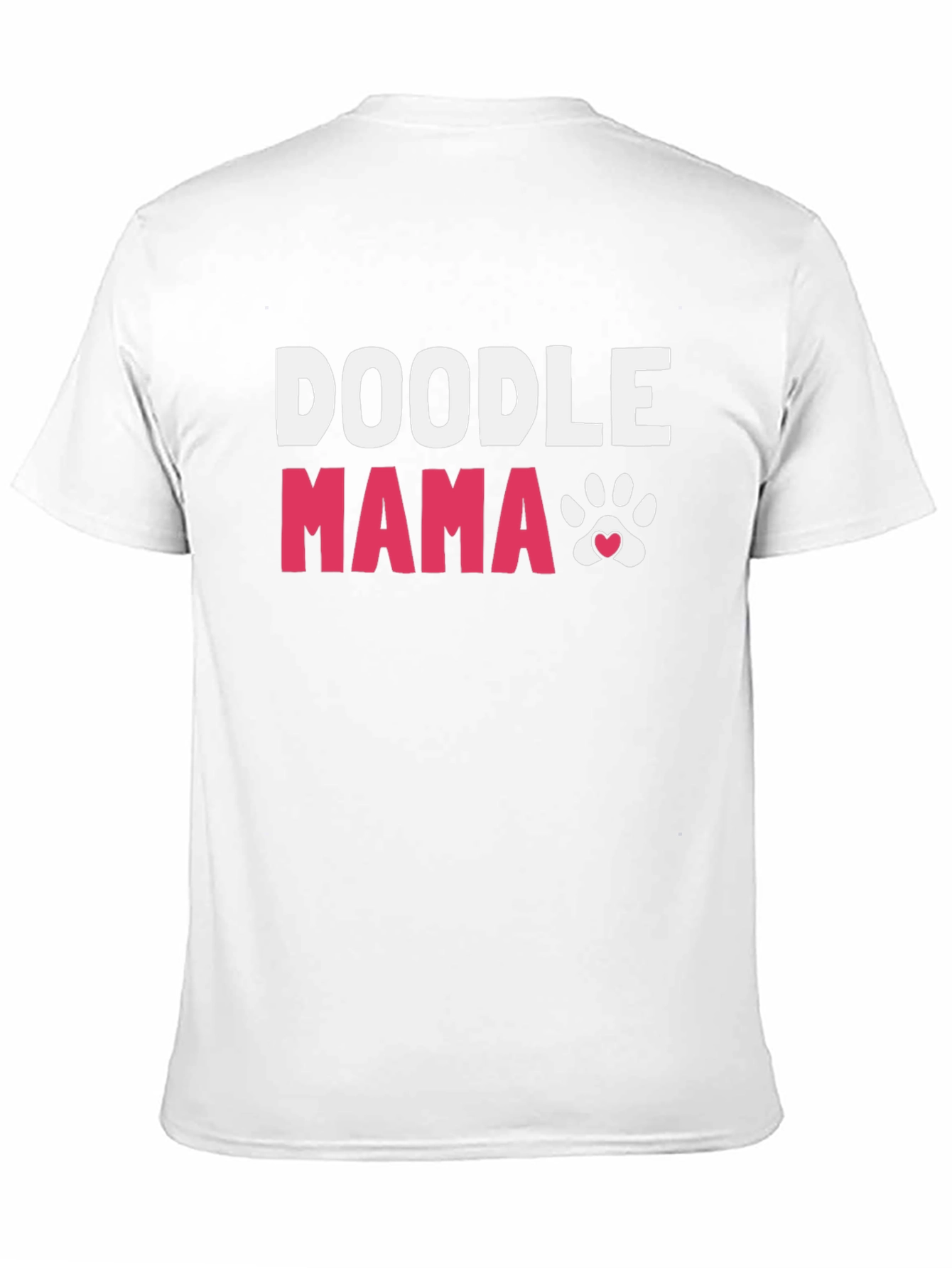 Doodle Mama Paw Print T-Shirt