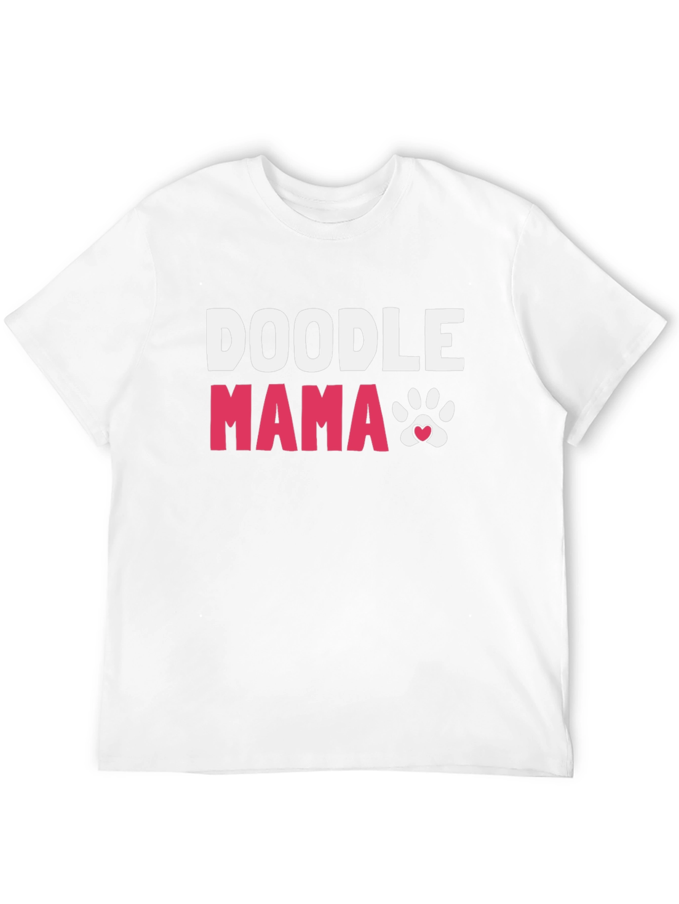 Doodle Mama Paw Print T-Shirt