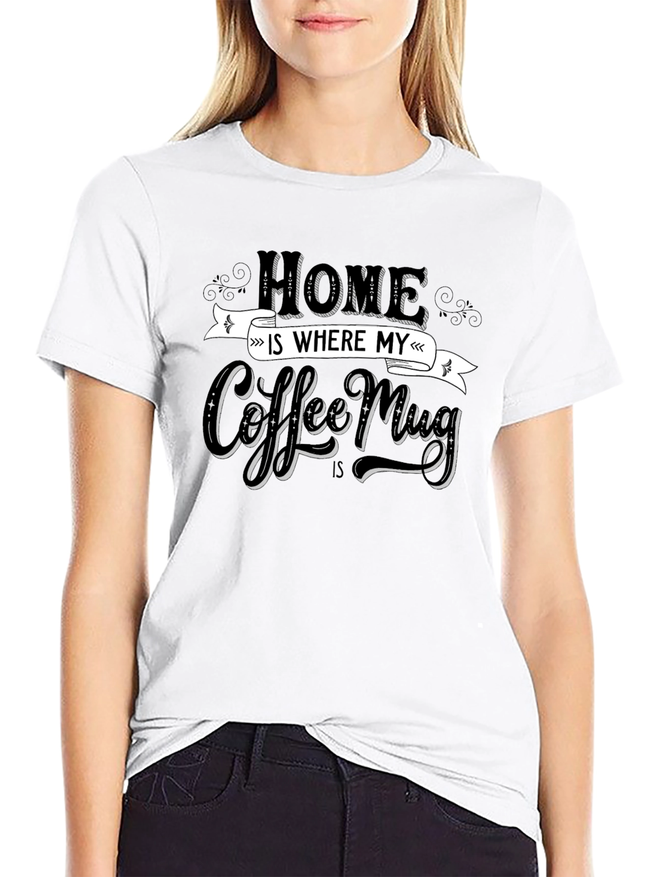 Home is Where My Coffee Mug Is T-Shirt