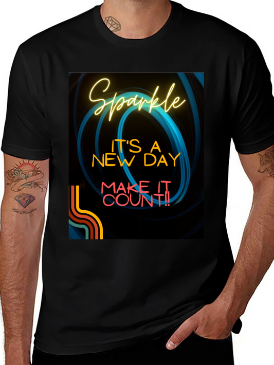Sparkle New Day Graphic Tee