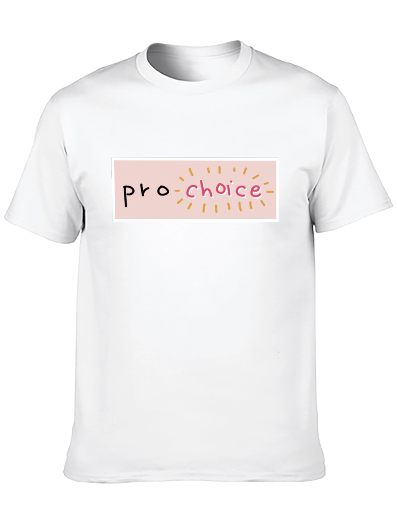 Pro-Choice Graphic T-Shirt - Black Cotton Tee