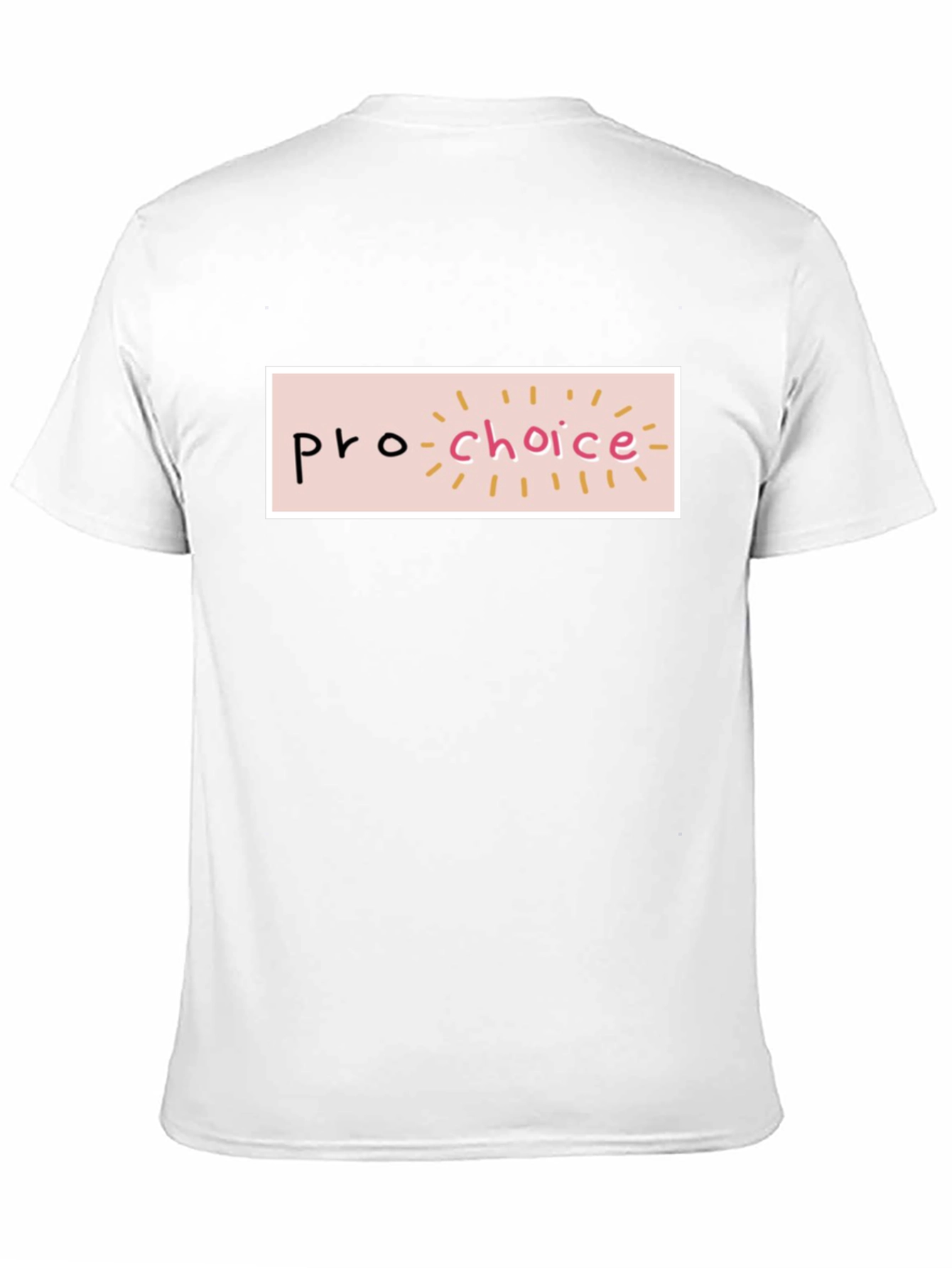 Pro-Choice Graphic T-Shirt - Black Cotton Tee