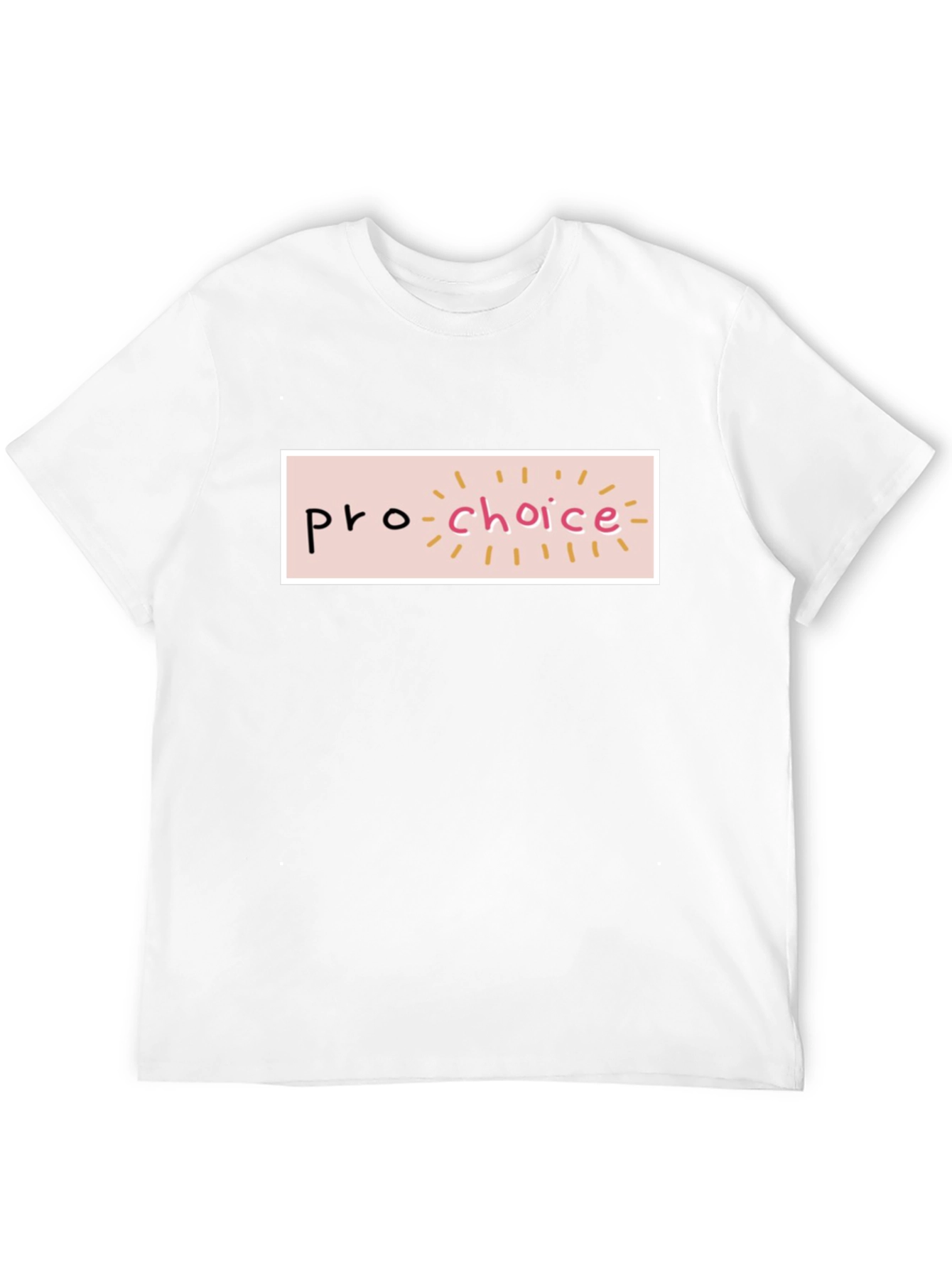 Pro-Choice Graphic T-Shirt - Black Cotton Tee