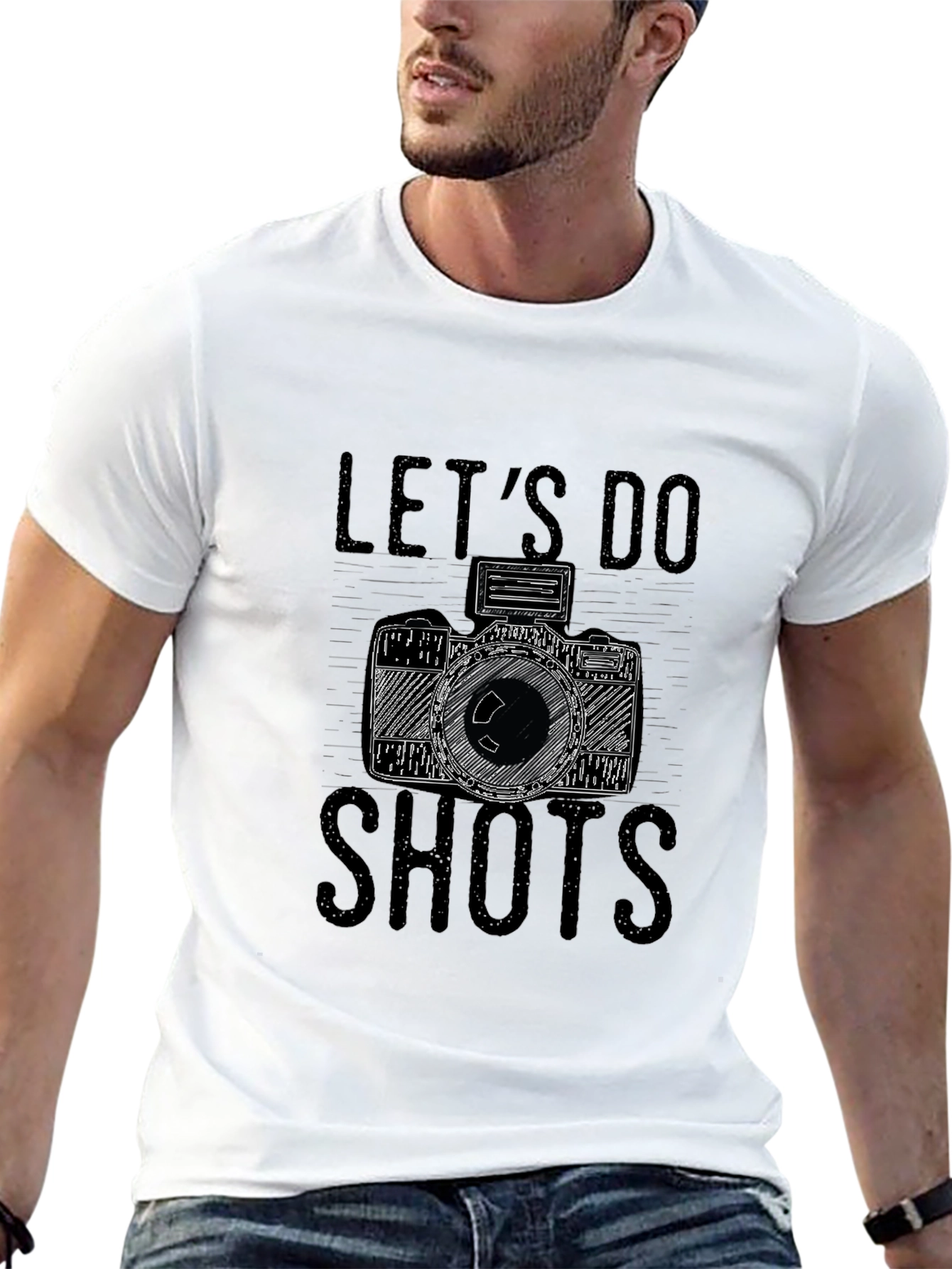 Lets Do Shots Graphic Tee