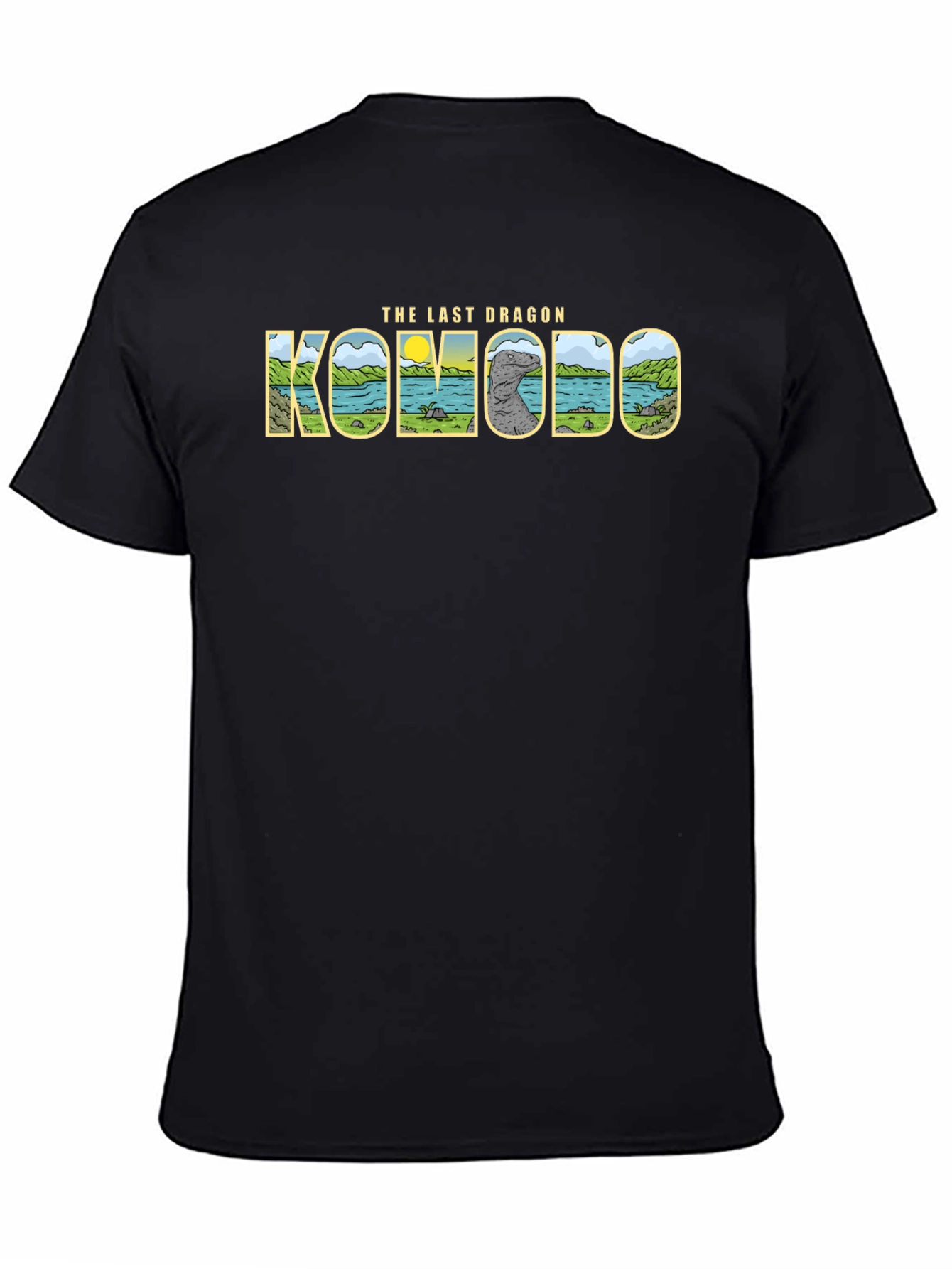 Komodo The Last Dragon Graphic T-Shirt - Black