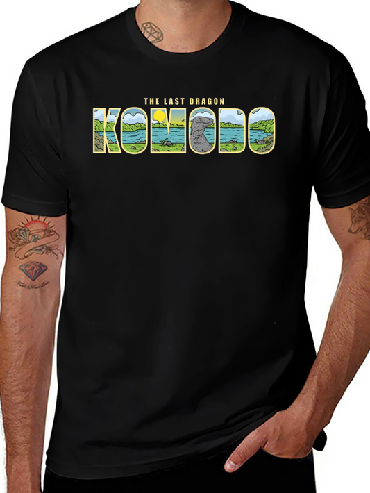 Komodo The Last Dragon Graphic T-Shirt - Black
