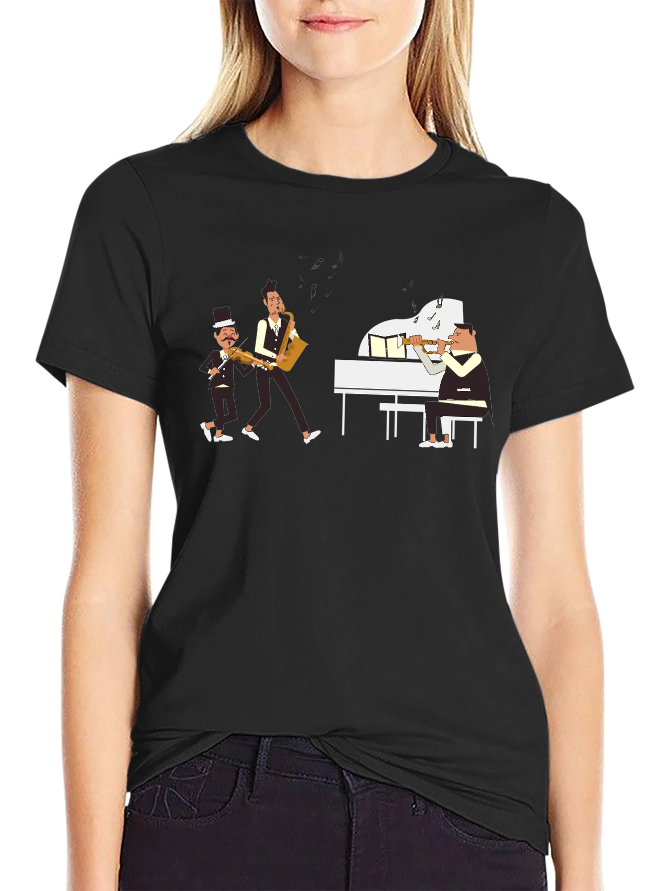 Jazz Band Graphic Tee