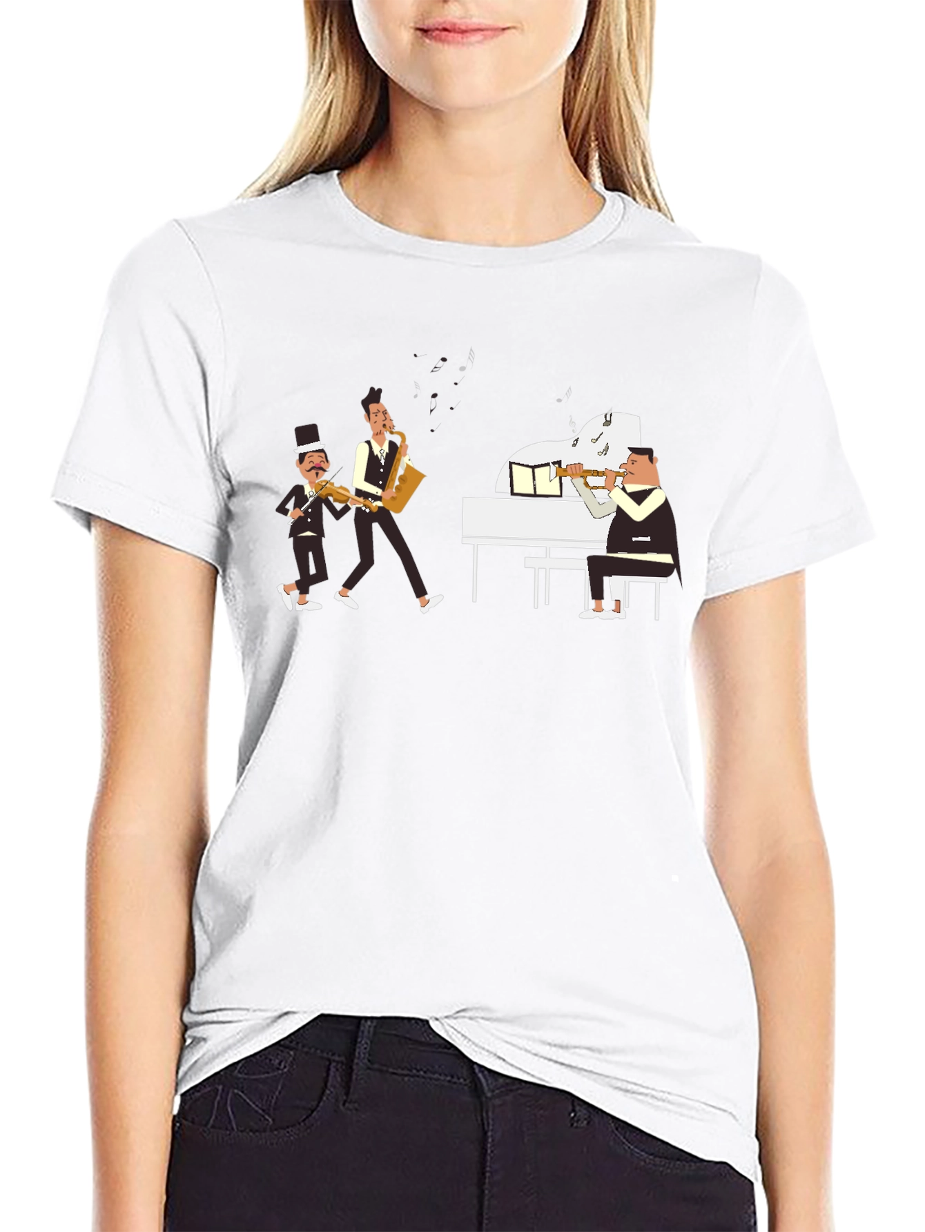 Jazz Band Graphic Tee