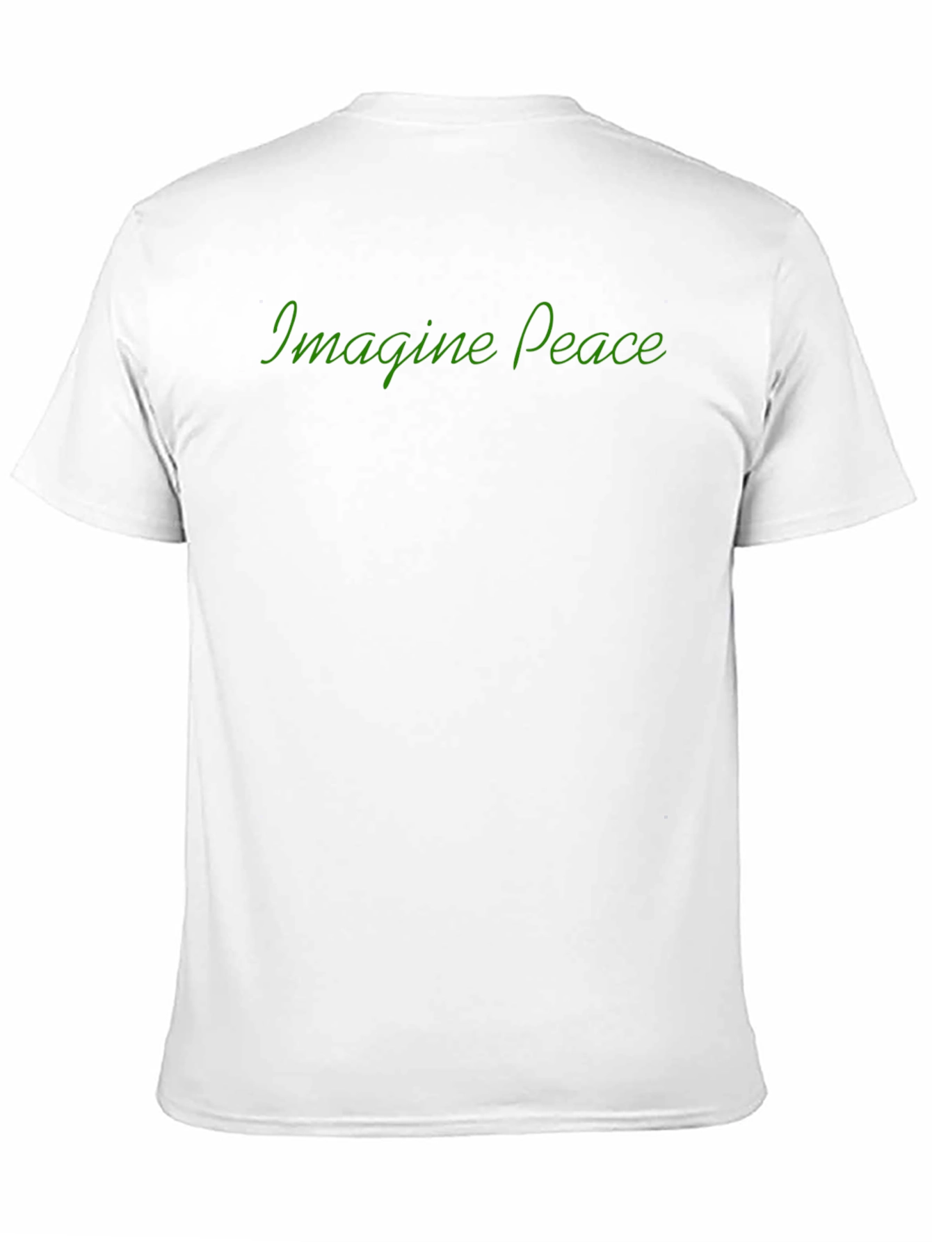 Imagine Peace Black T-Shirt