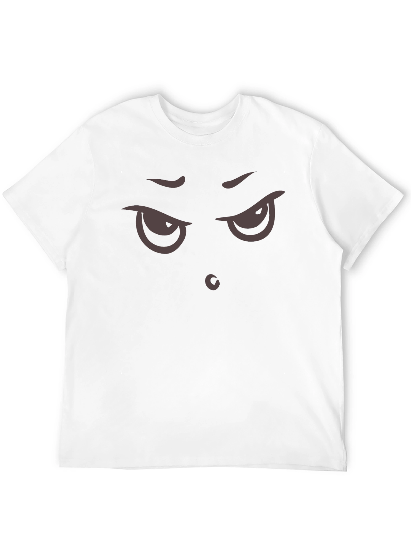 Grumpy Face T-Shirt - Express Your Mood!