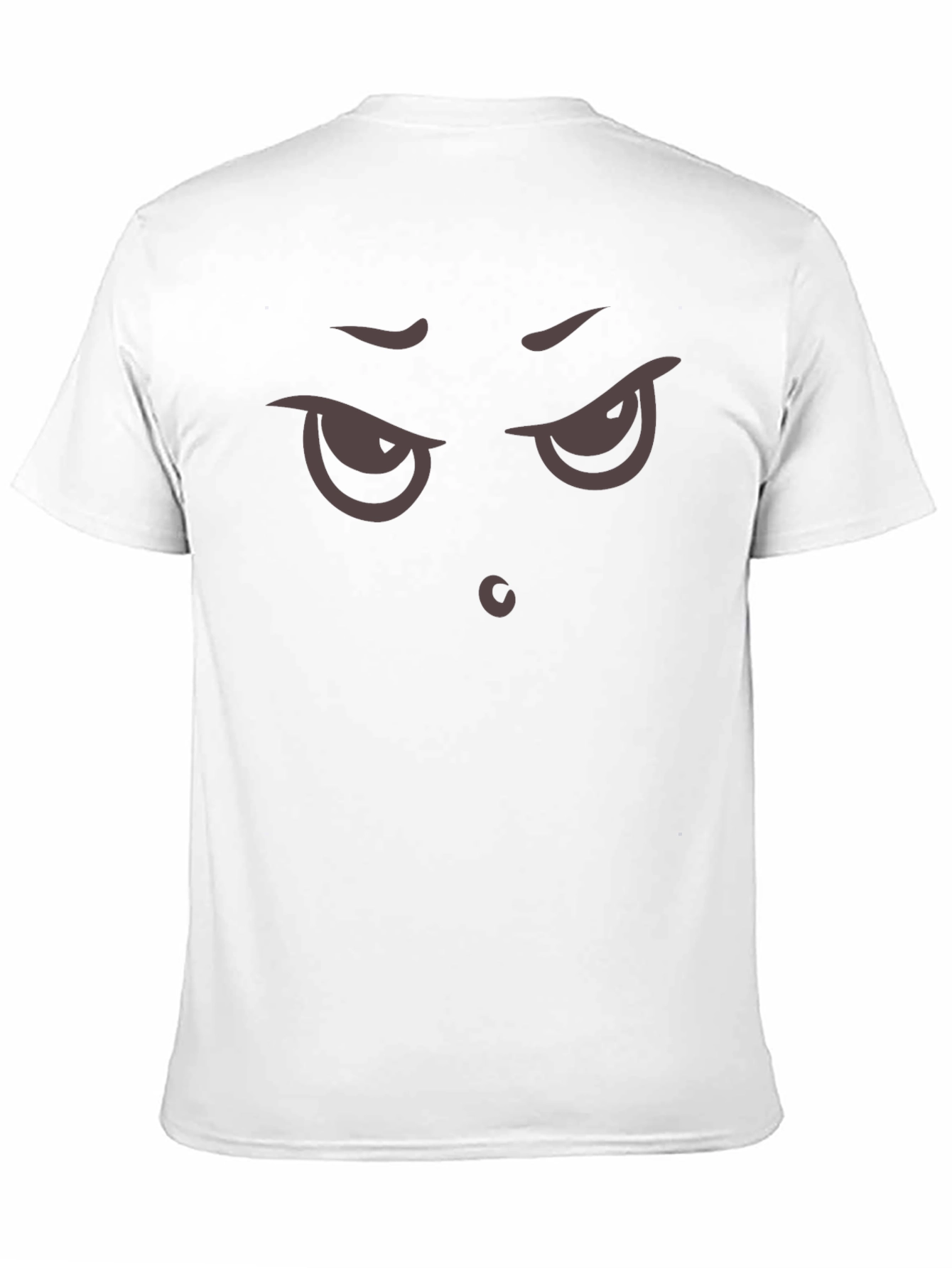Grumpy Face T-Shirt - Express Your Mood!