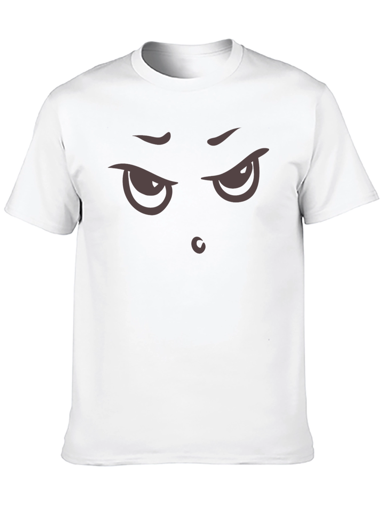 Grumpy Face T-Shirt - Express Your Mood!