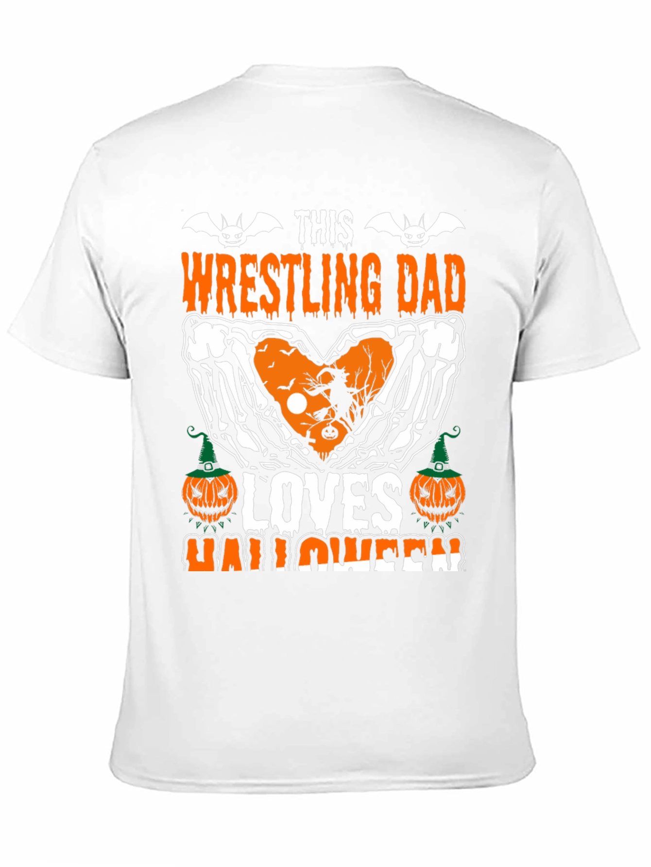 Wrestling Dad Halloween Graphic Tee