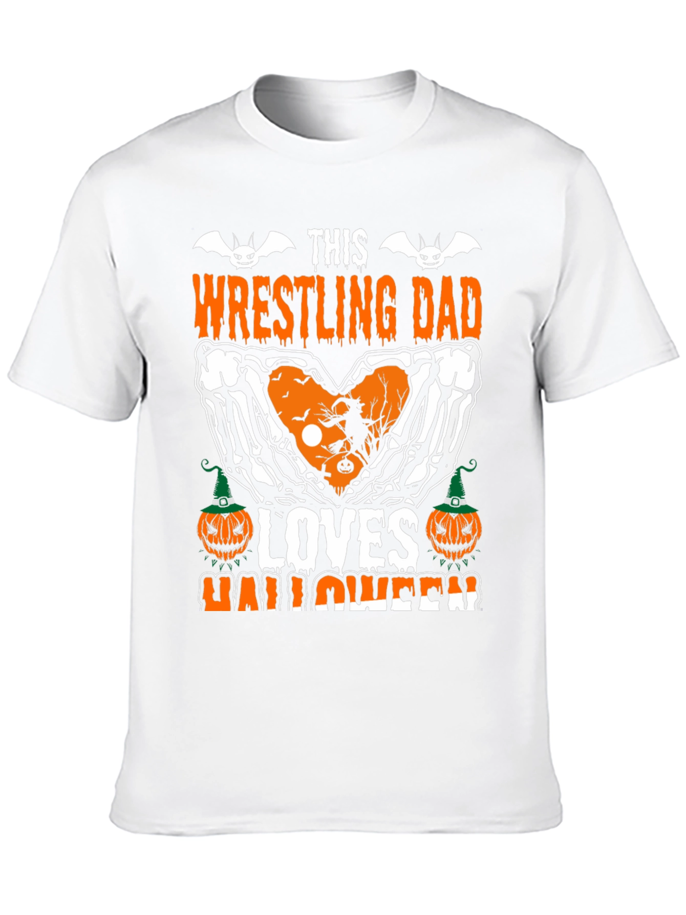 Wrestling Dad Halloween Graphic Tee