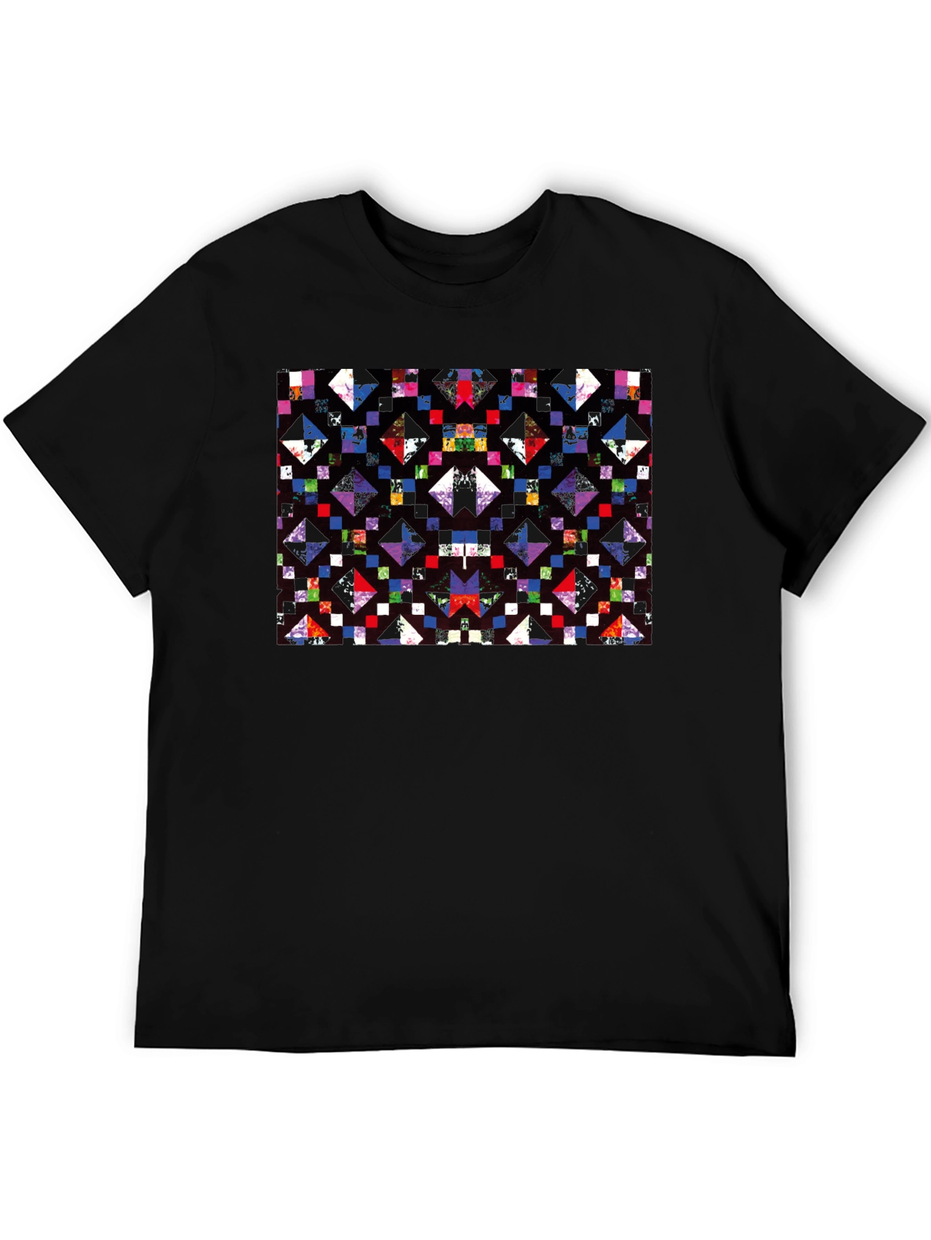 Abstract Geometric Pattern T-Shirt