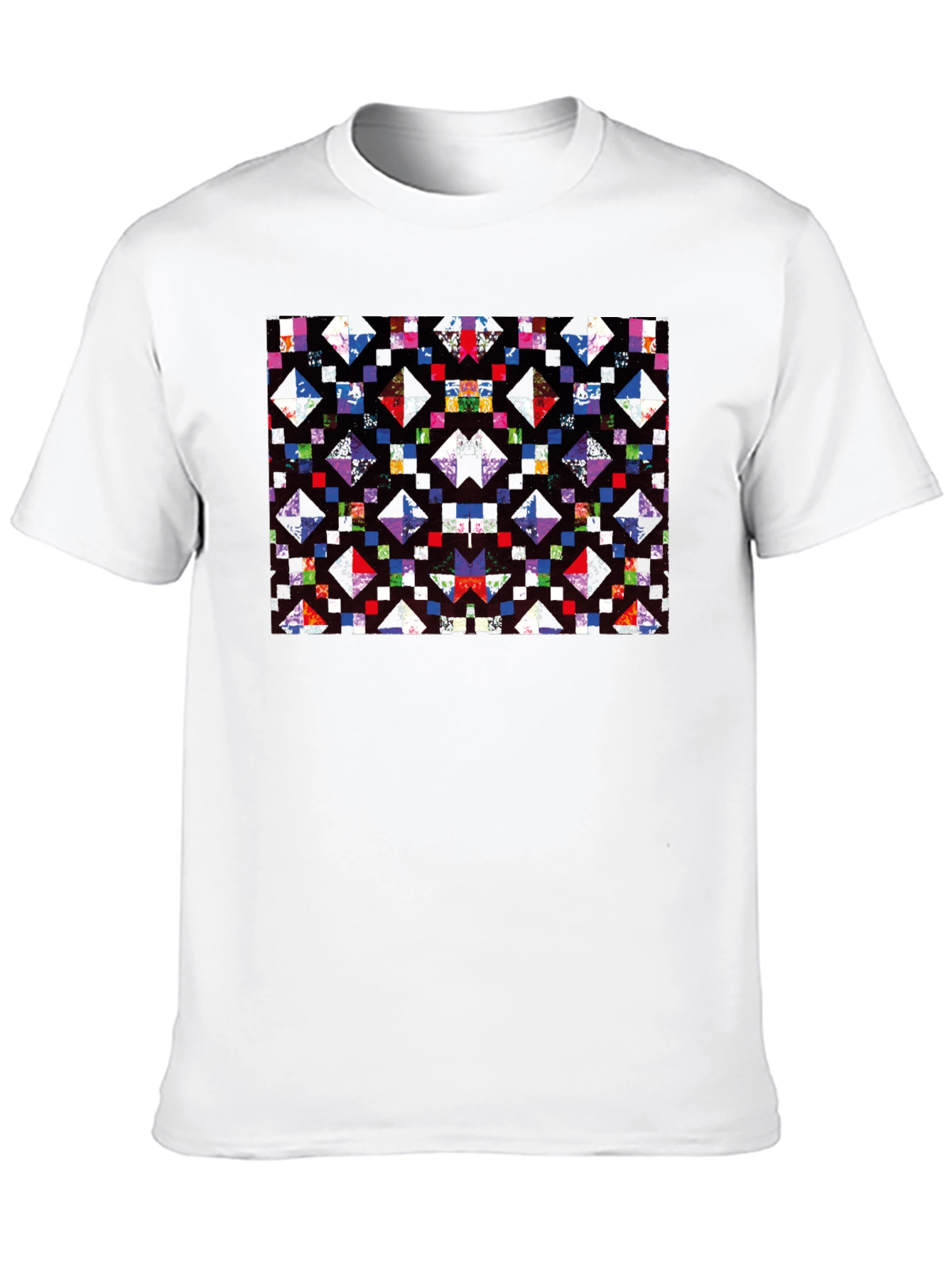 Abstract Geometric Pattern T-Shirt