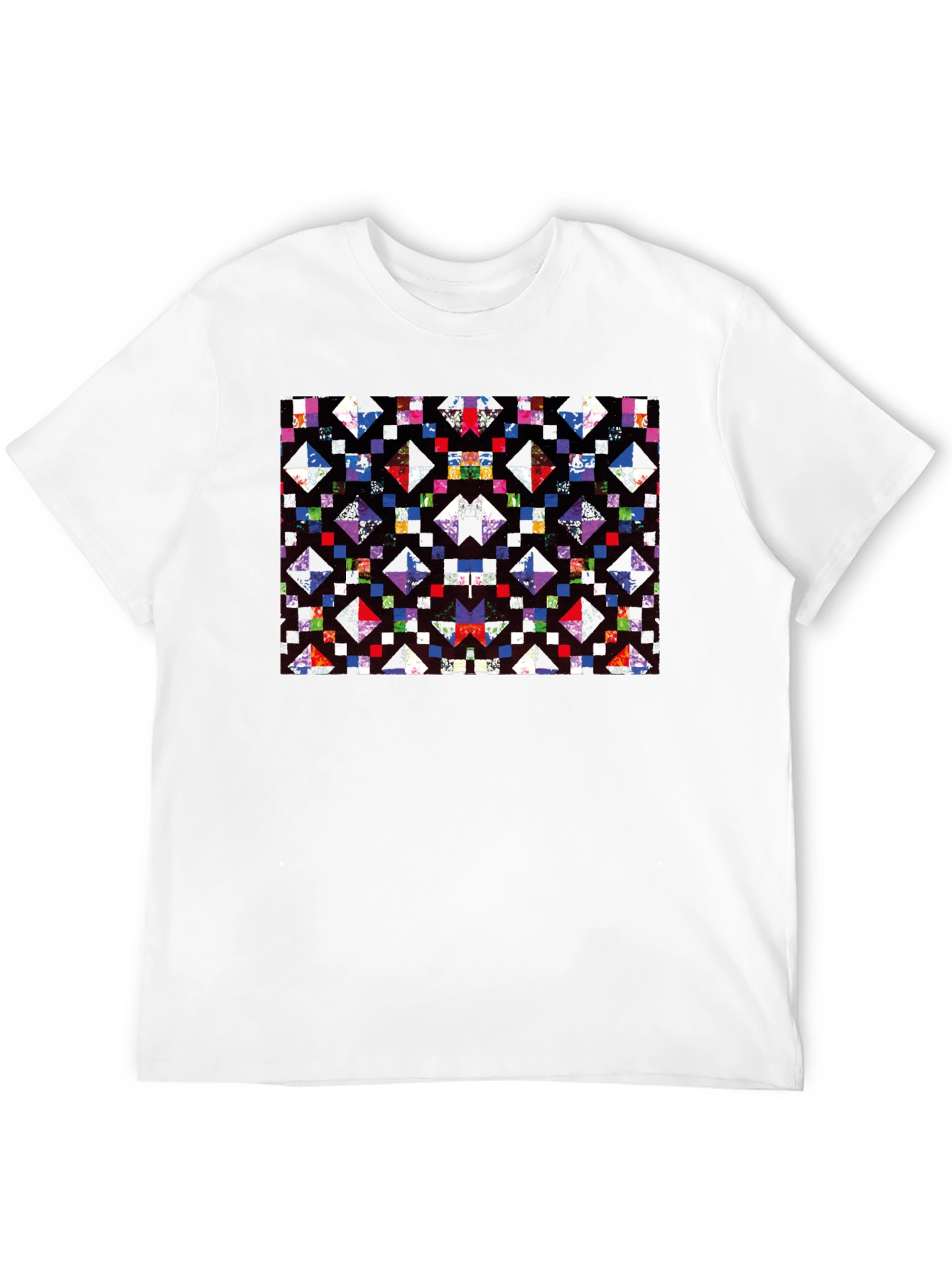 Abstract Geometric Pattern T-Shirt