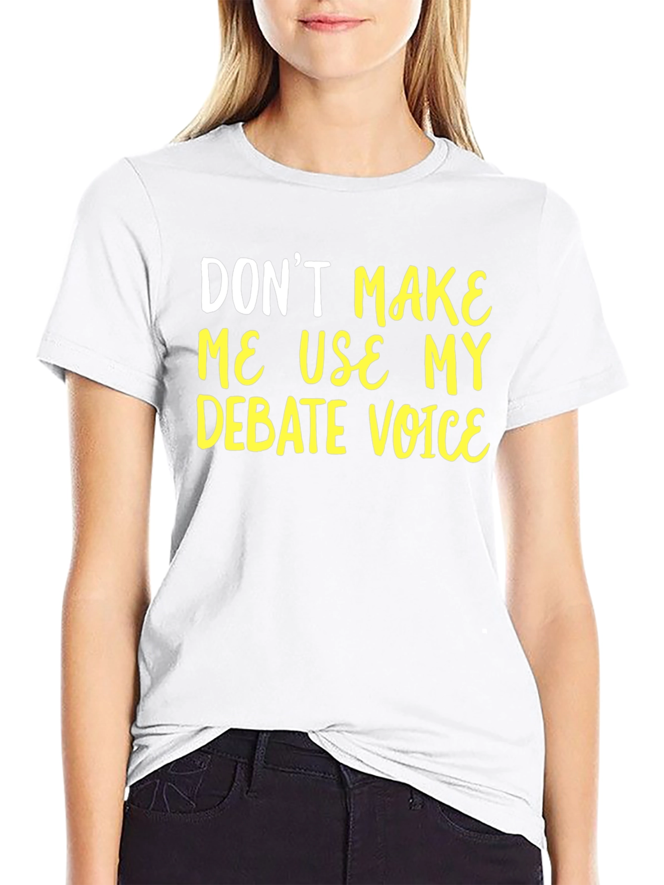 Debate Voice T-Shirt - Funny Sarcastic Tee
