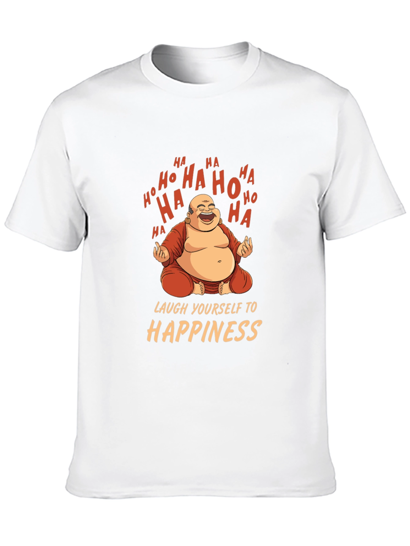 Laughing Buddha Graphic T-Shirt