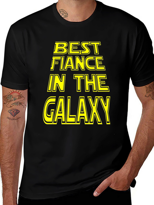 Best Fiance in the Galaxy T-Shirt - Star Wars Inspired