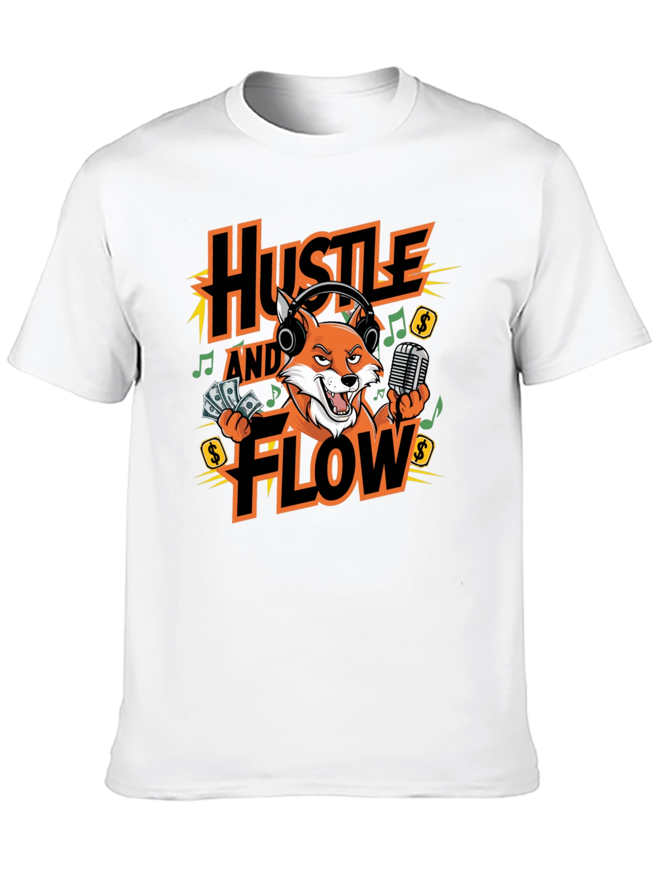 Hustle and Flow Graphic T-Shirt