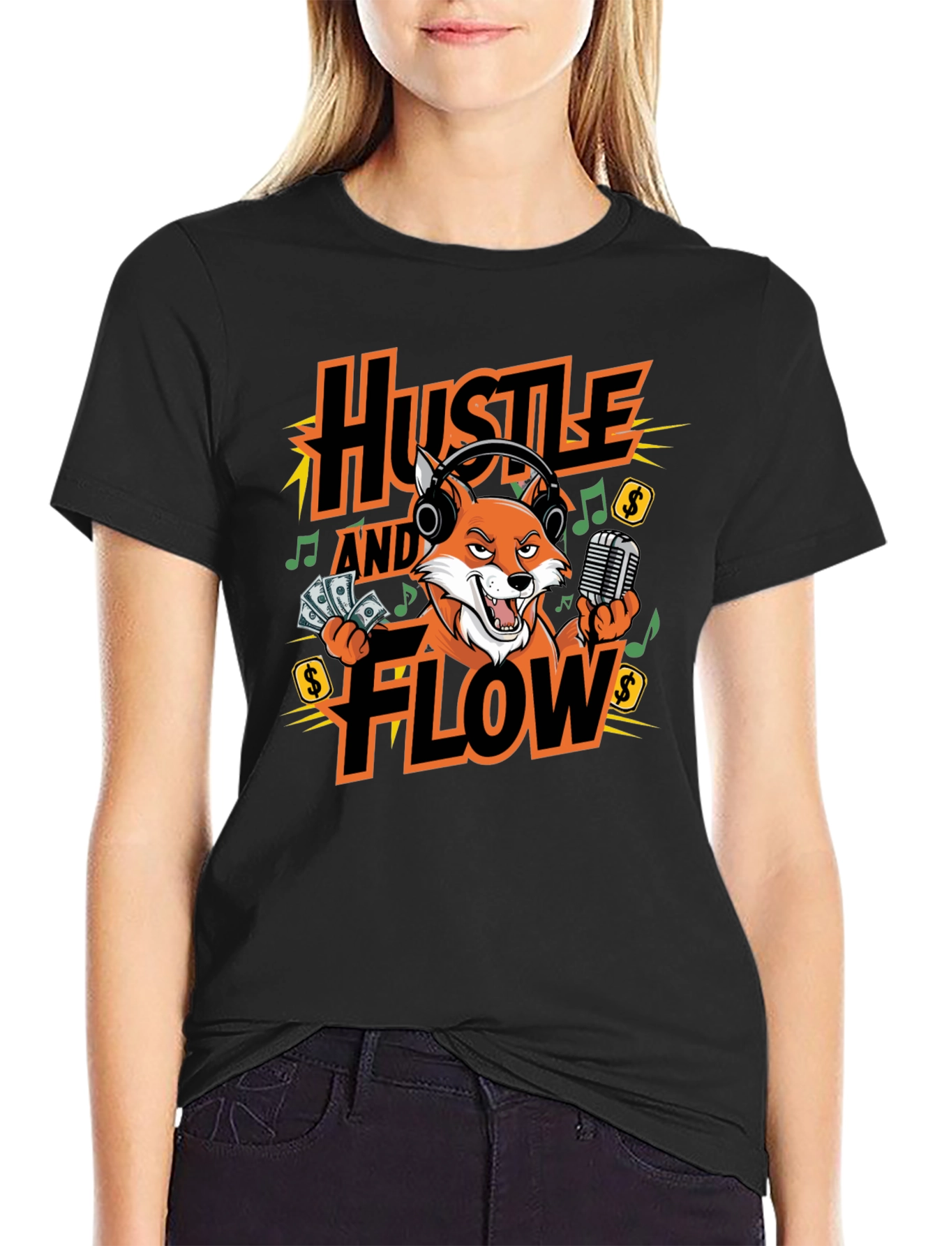 Hustle and Flow Graphic T-Shirt