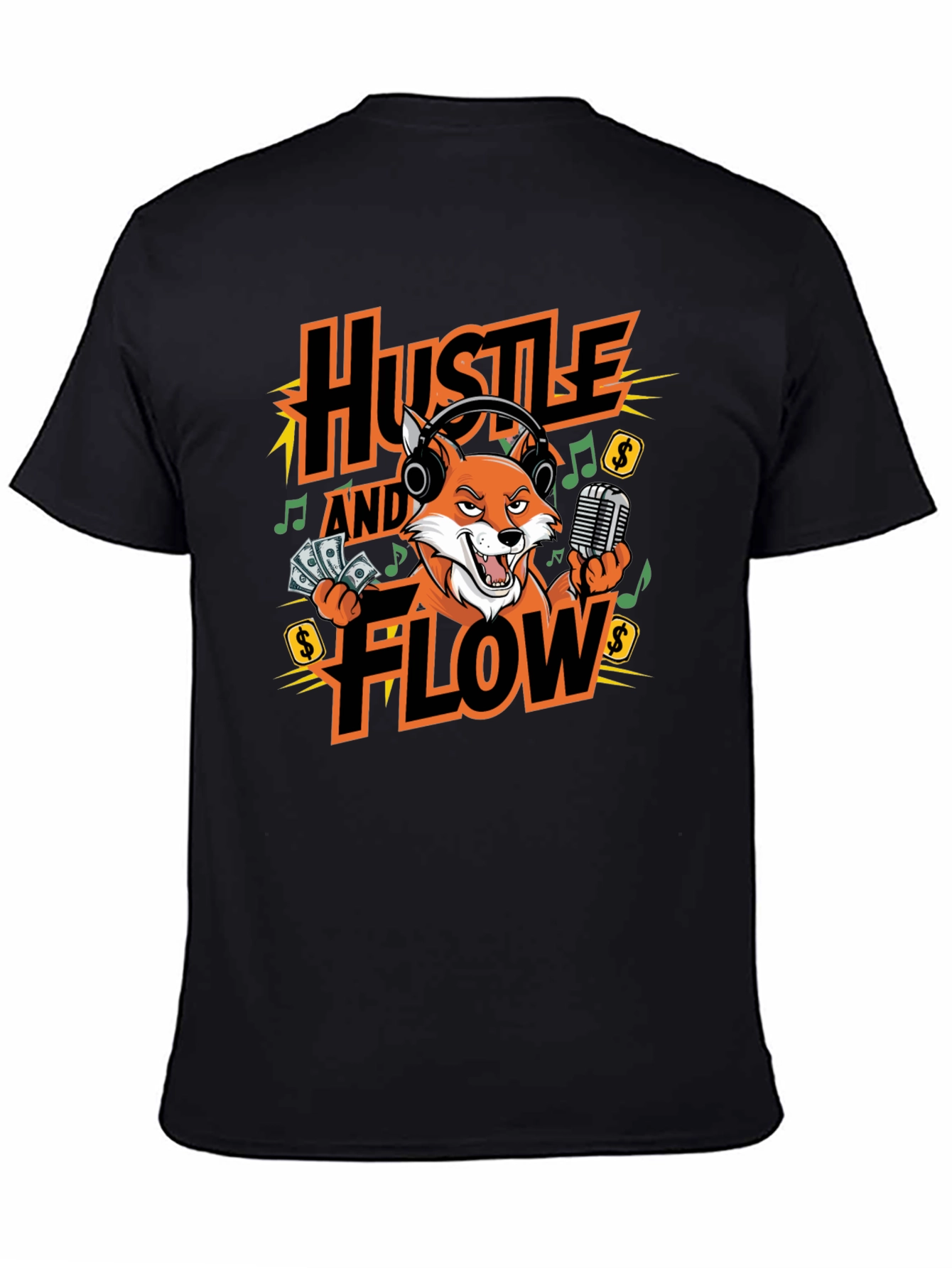 Hustle and Flow Graphic T-Shirt