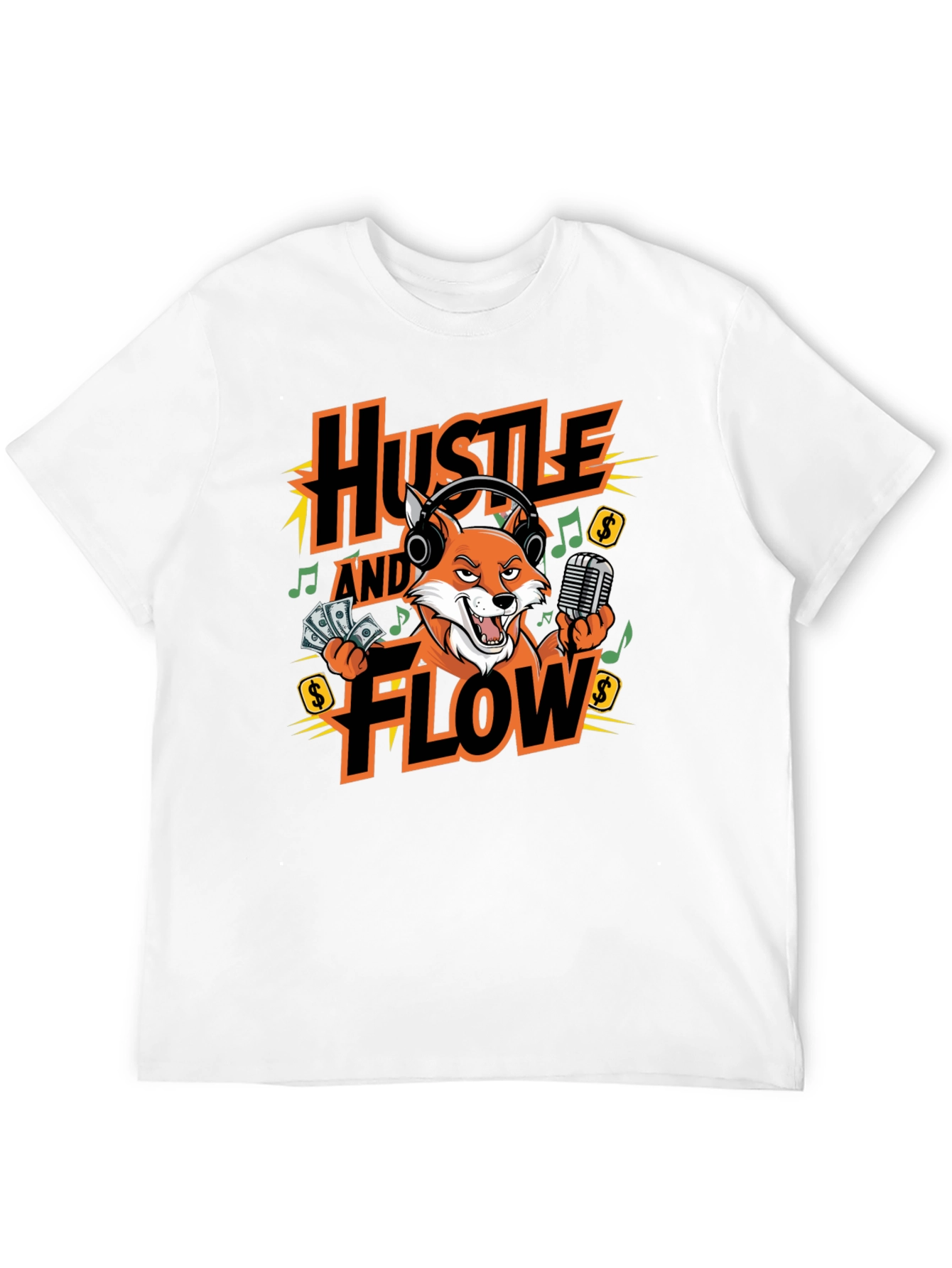 Hustle and Flow Graphic T-Shirt