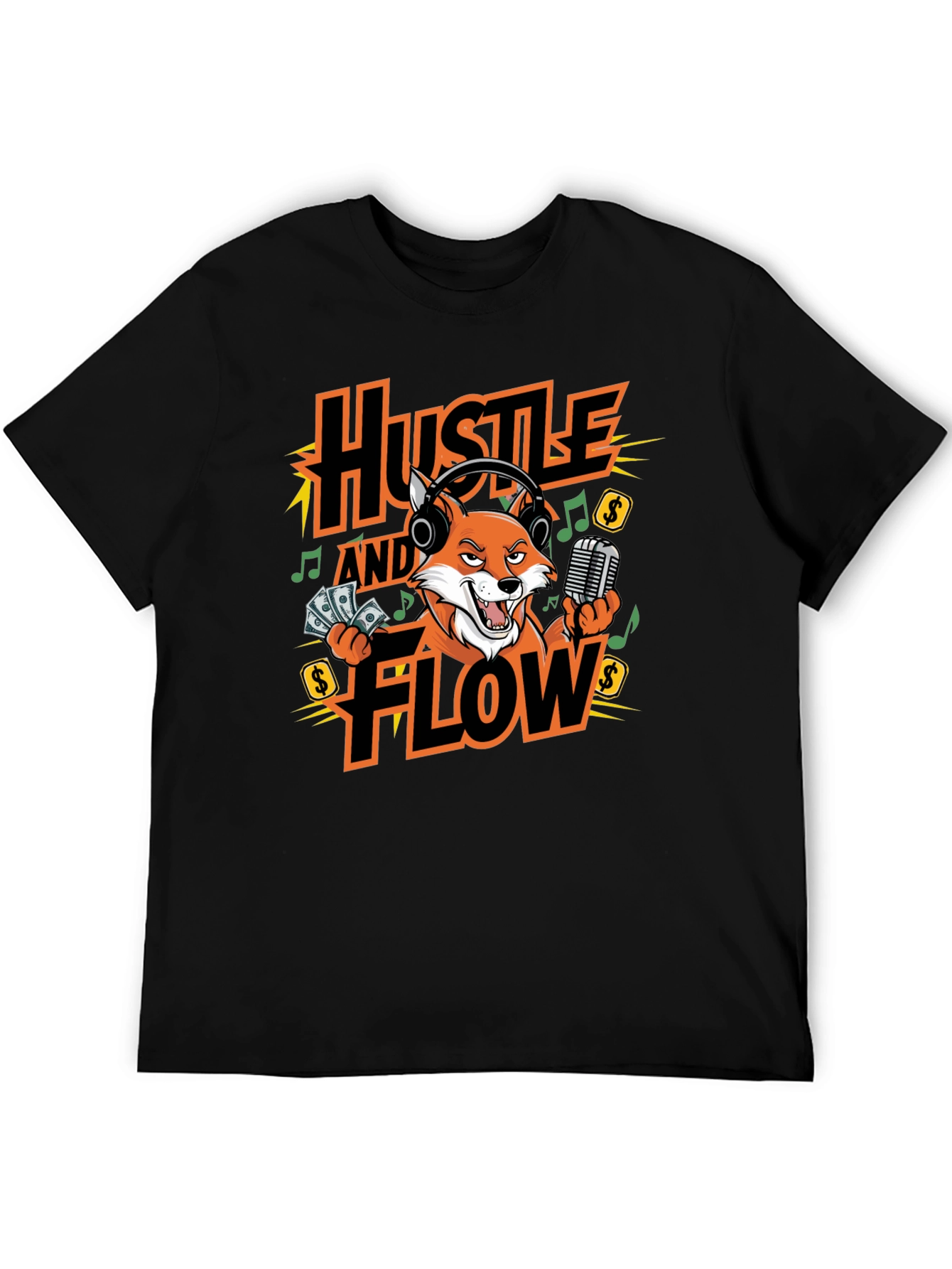 Hustle and Flow Graphic T-Shirt