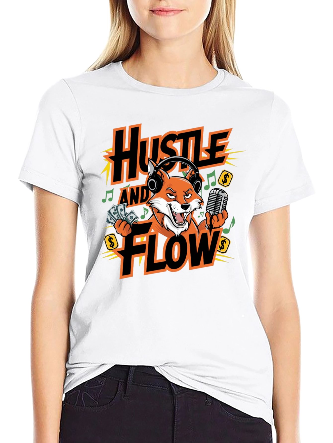 Hustle and Flow Graphic T-Shirt
