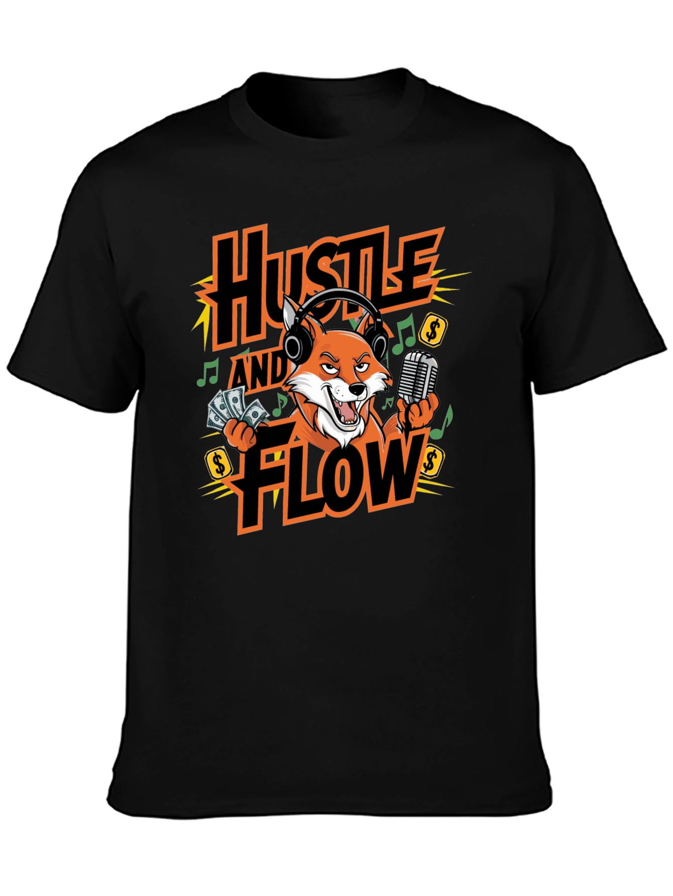 Hustle and Flow Graphic T-Shirt