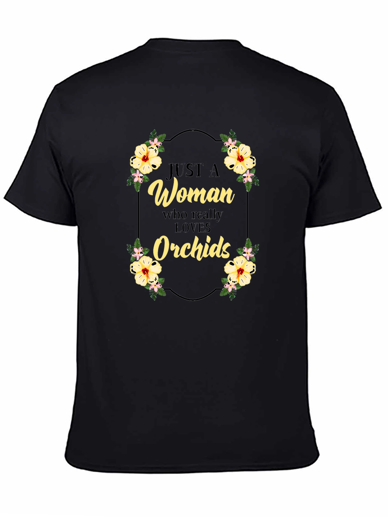 Orchid Lover T-Shirt - Floral Graphic Tee
