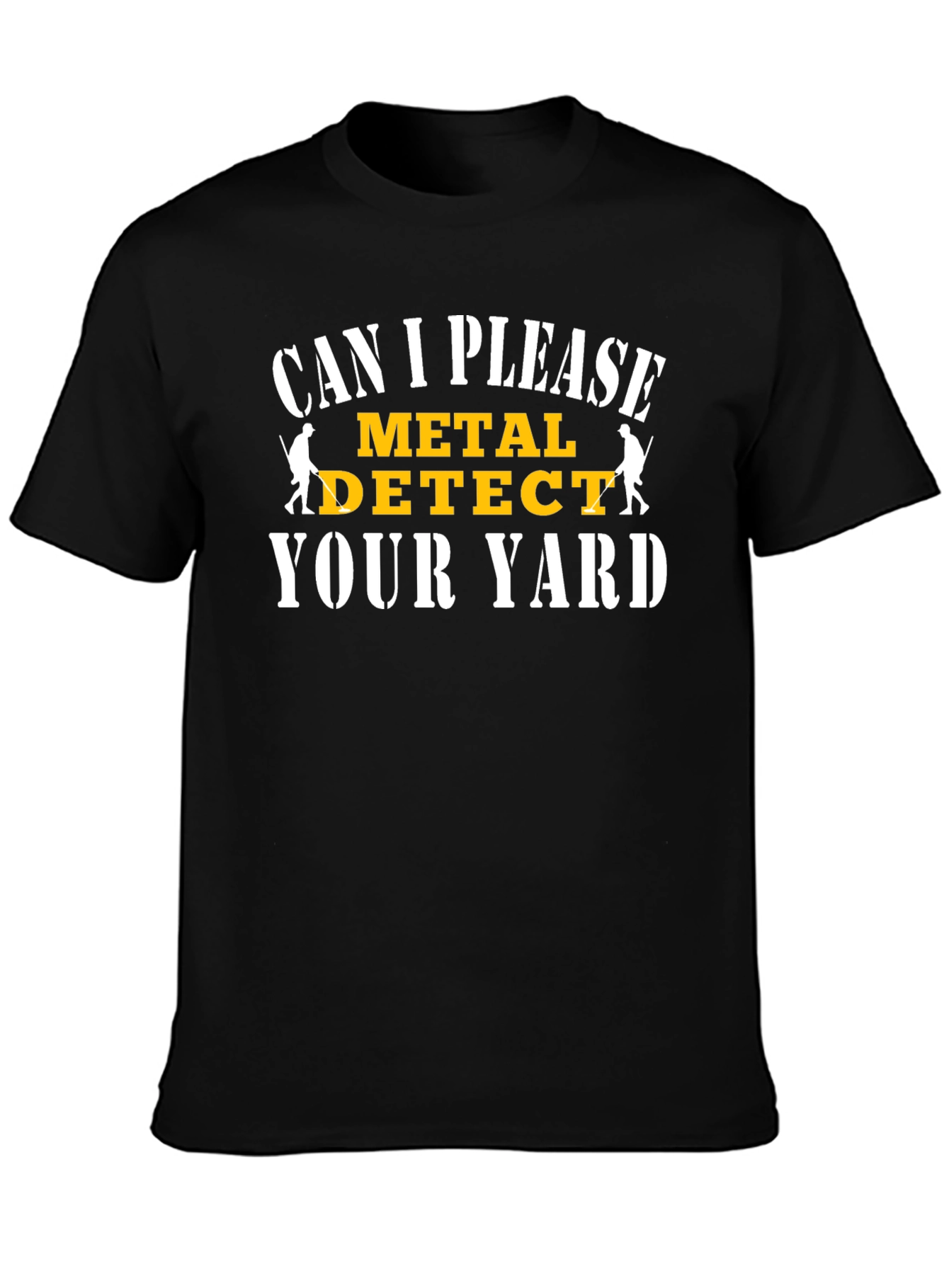 Metal Detecting Yard T-Shirt
