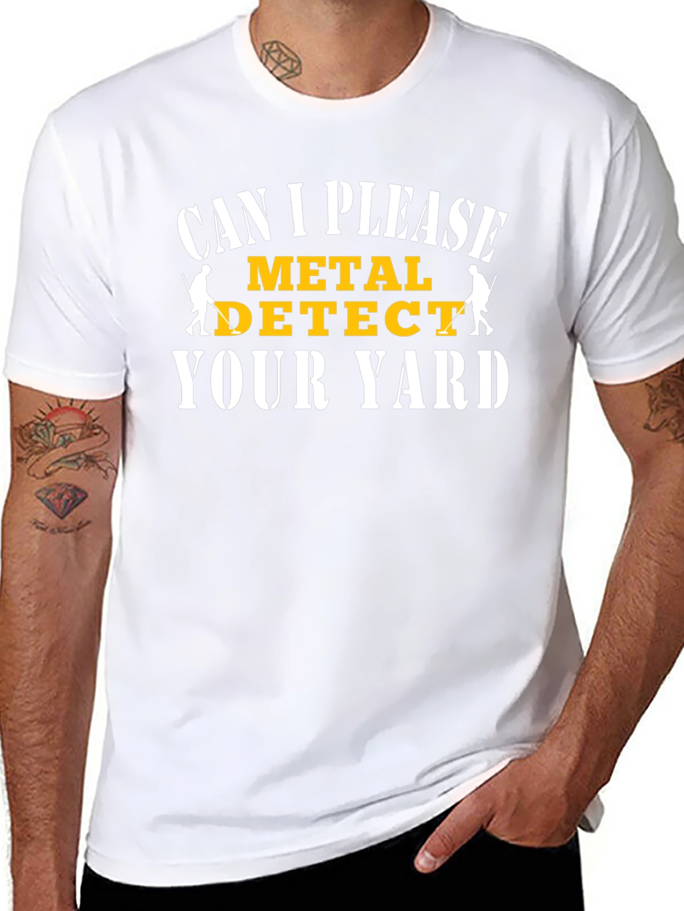 Metal Detecting Yard T-Shirt