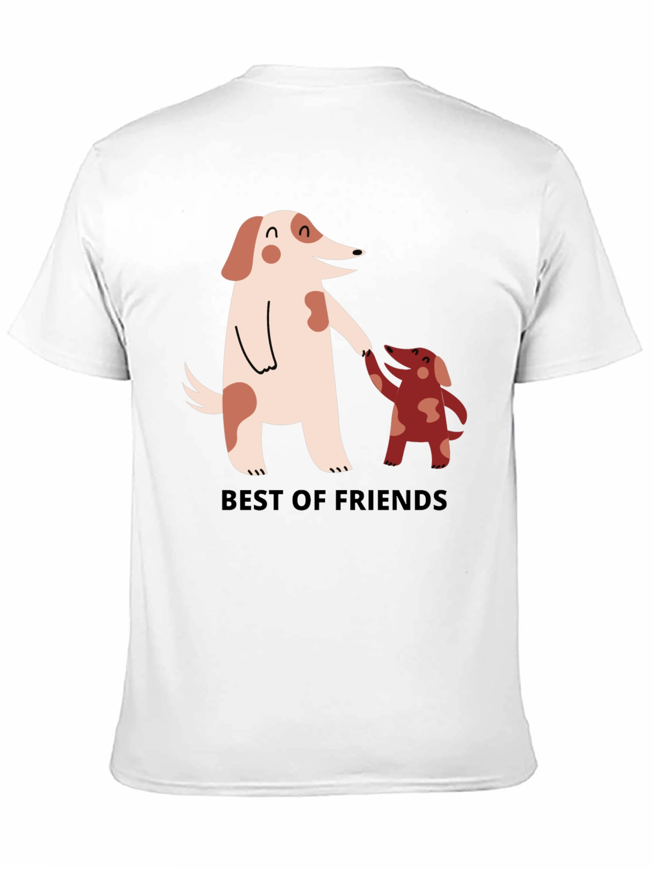 Best of Friends Dog T-Shirt