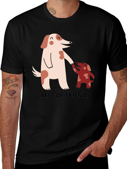 Best of Friends Dog T-Shirt