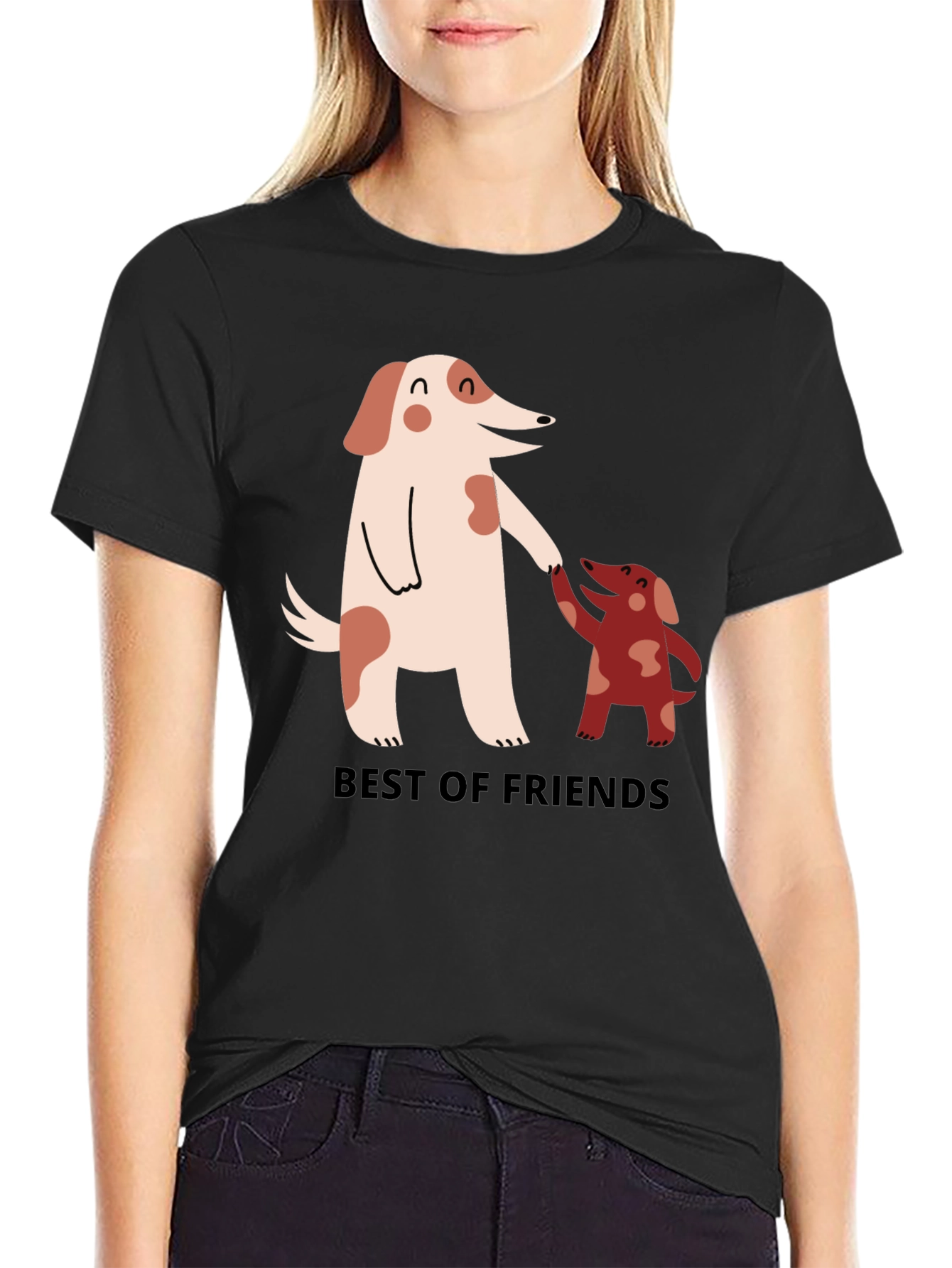 Best of Friends Dog T-Shirt
