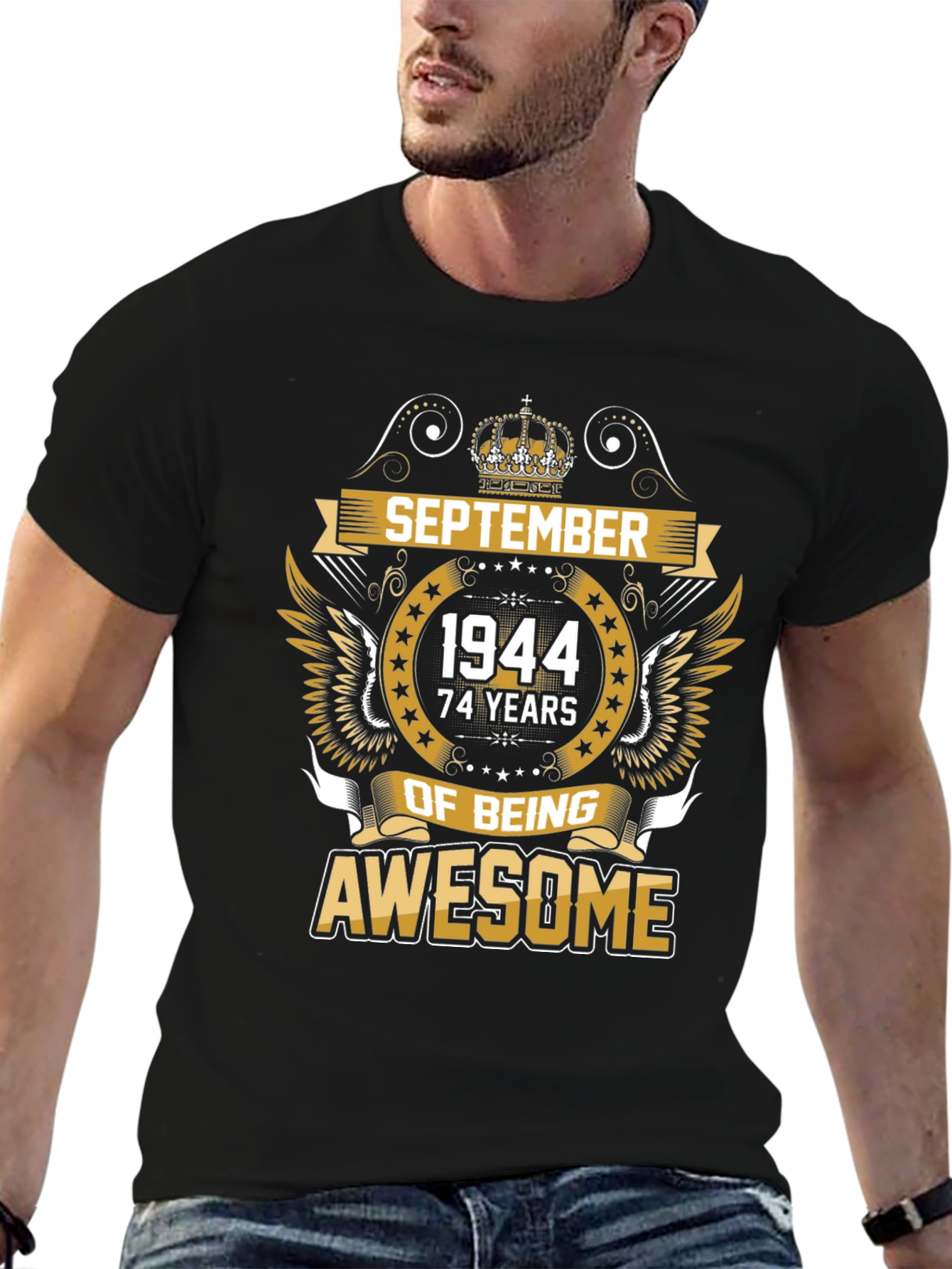 September 1944 - 74 Years of Being Awesome T-Shirt