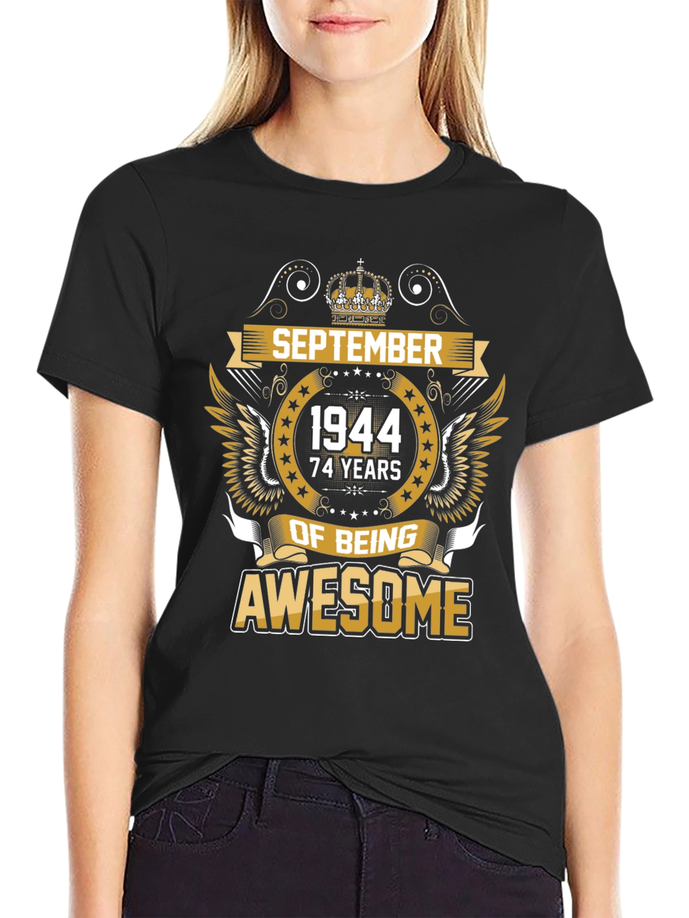 September 1944 - 74 Years of Being Awesome T-Shirt