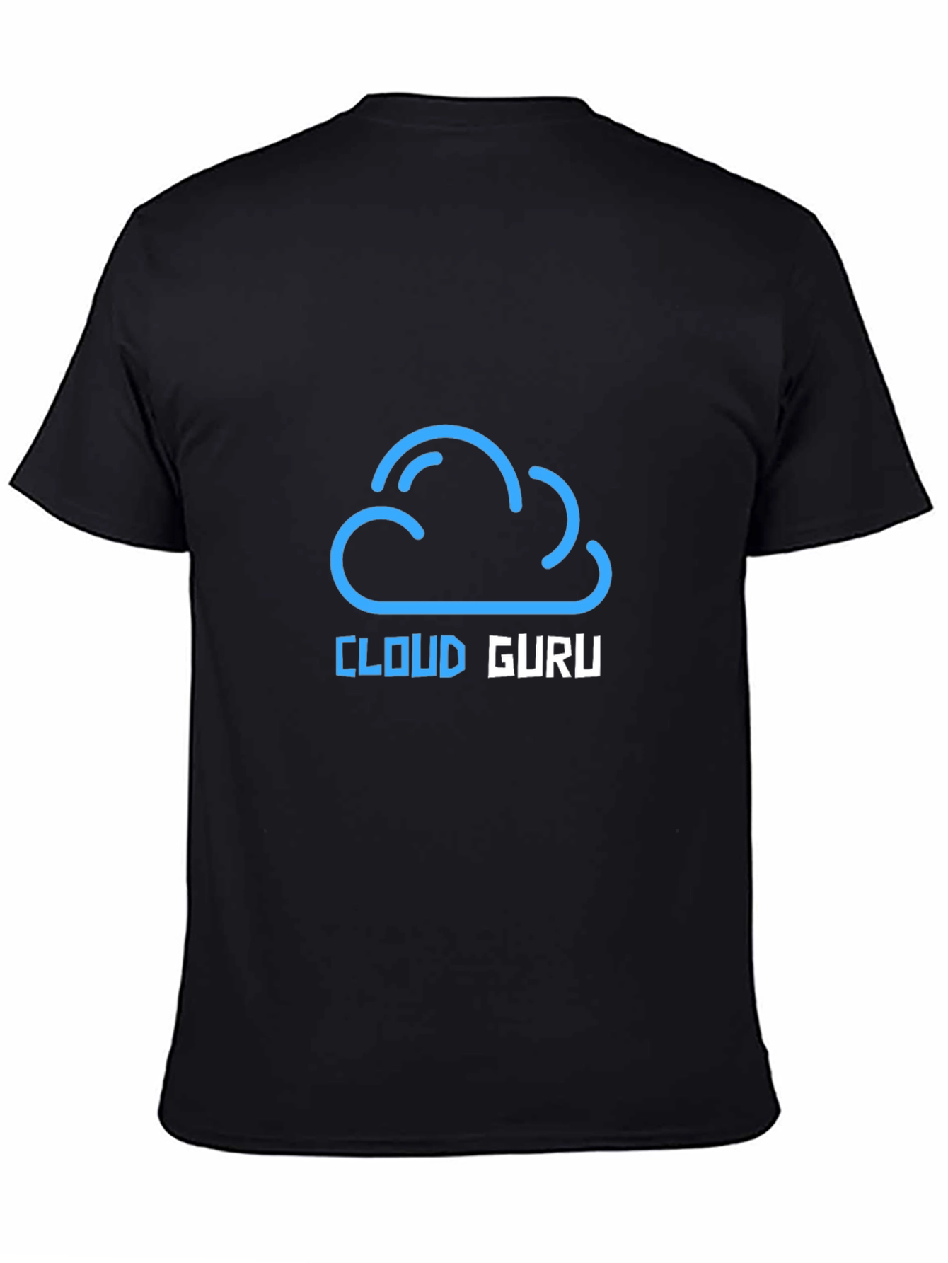 Cloud Guru Black T-Shirt - Tech Enthusiast Apparel