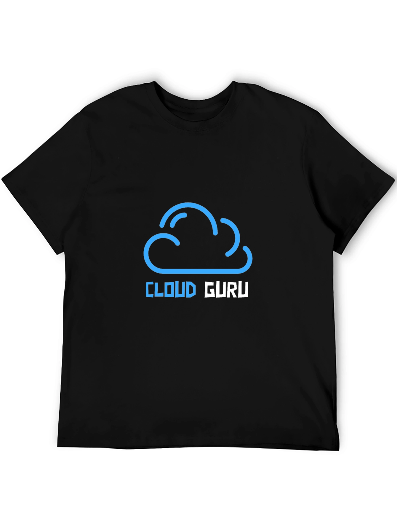 Cloud Guru Black T-Shirt - Tech Enthusiast Apparel