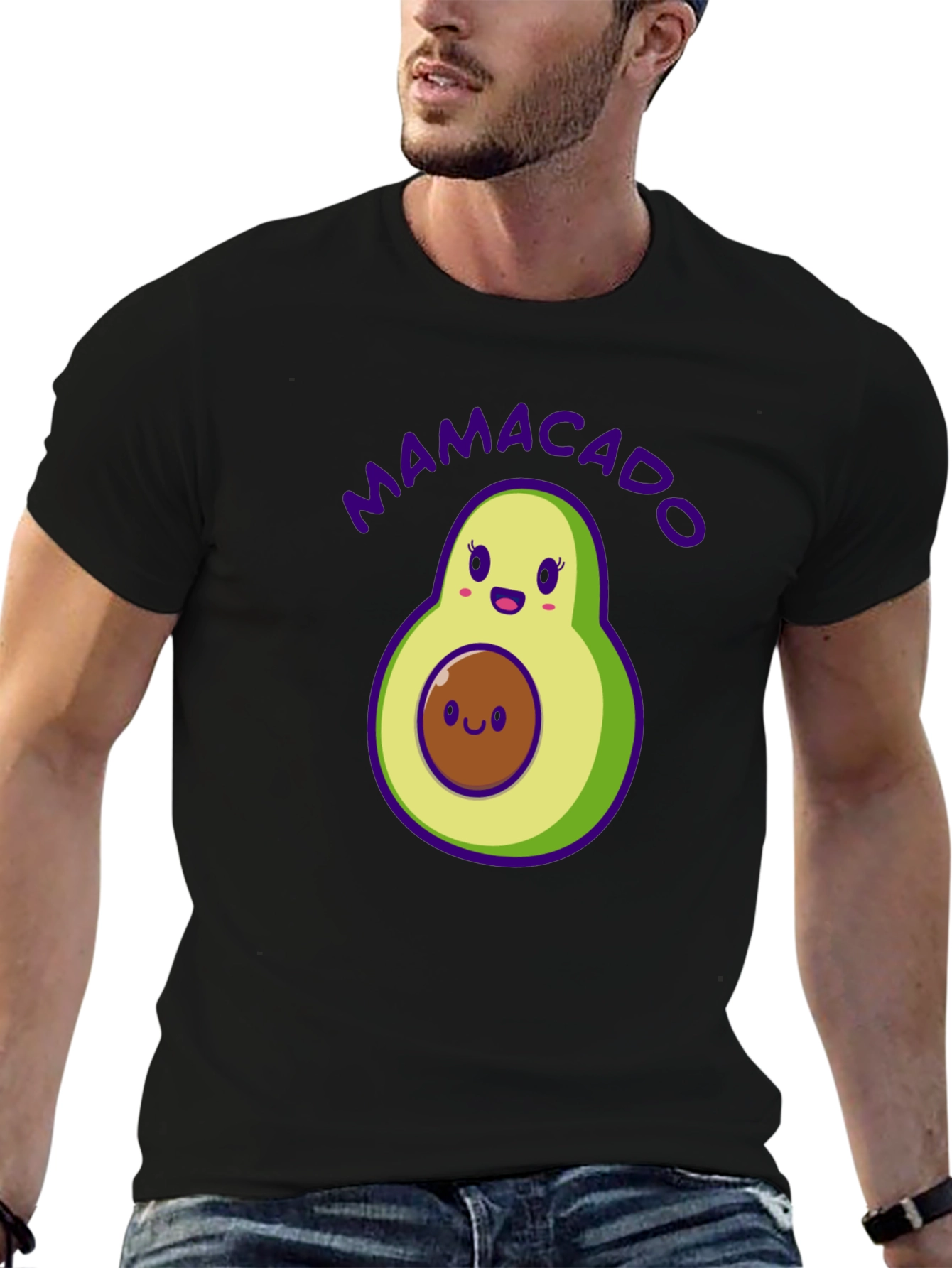 Mamacado Cute Avocado Graphic T-Shirt