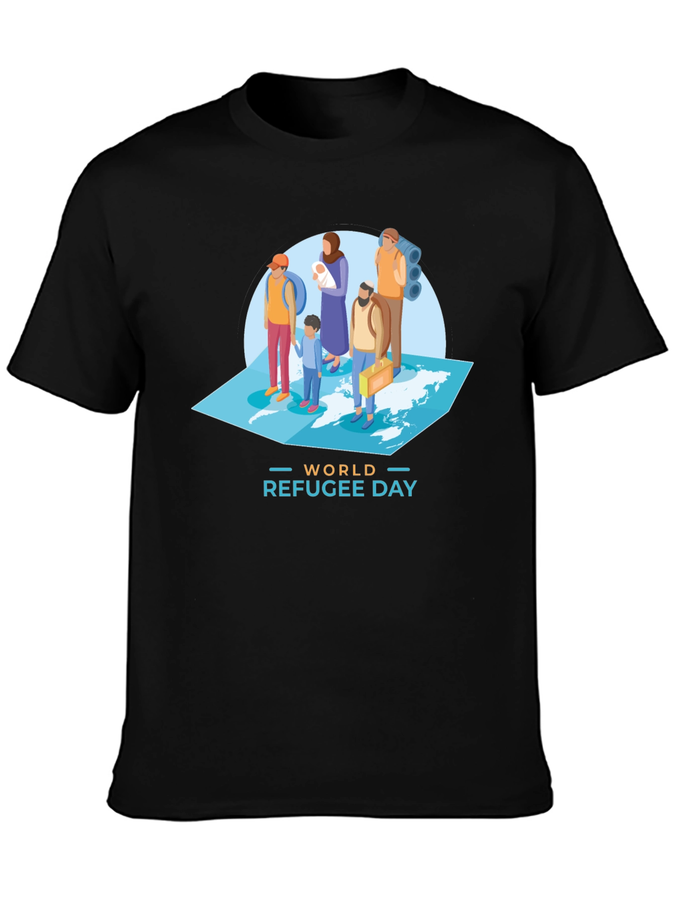 World Refugee Day Graphic T-Shirt