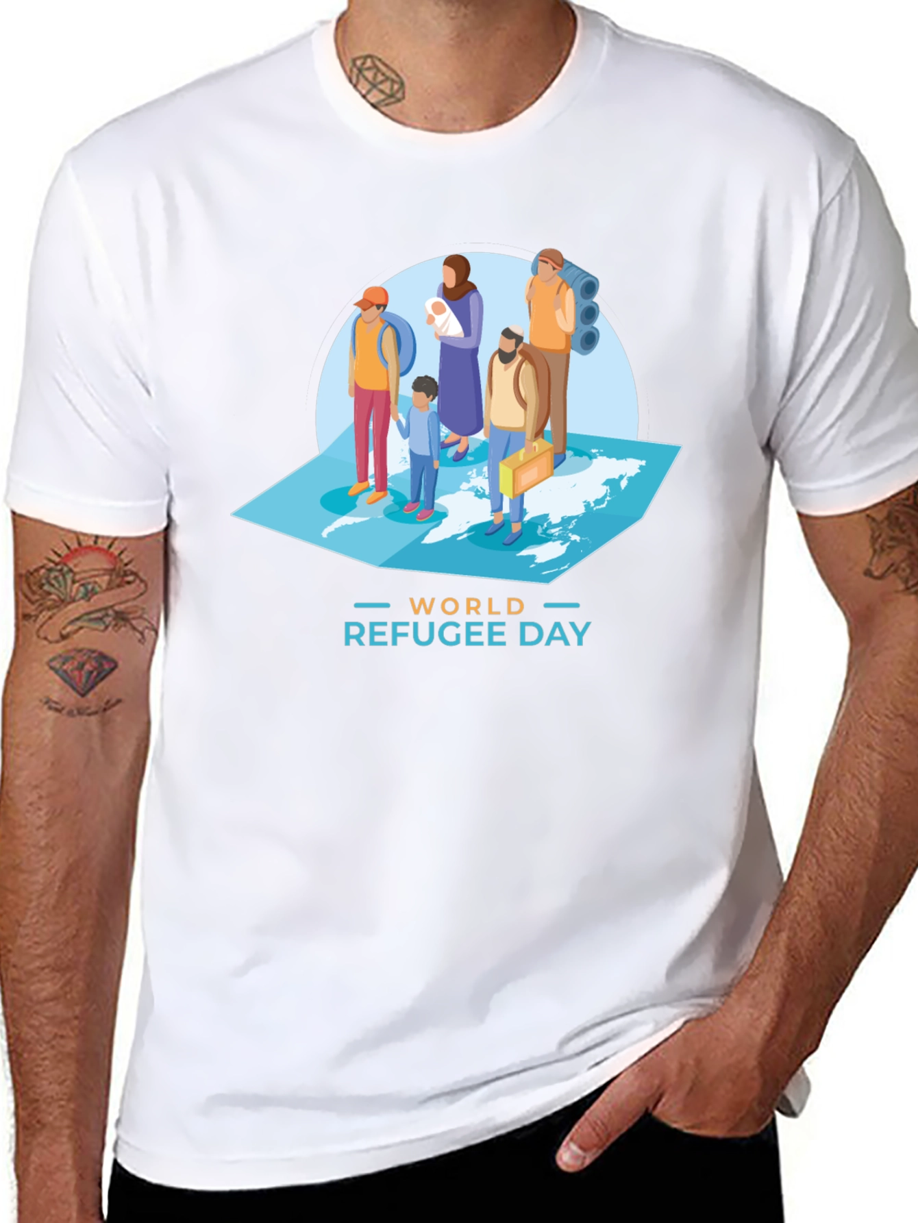 World Refugee Day Graphic T-Shirt